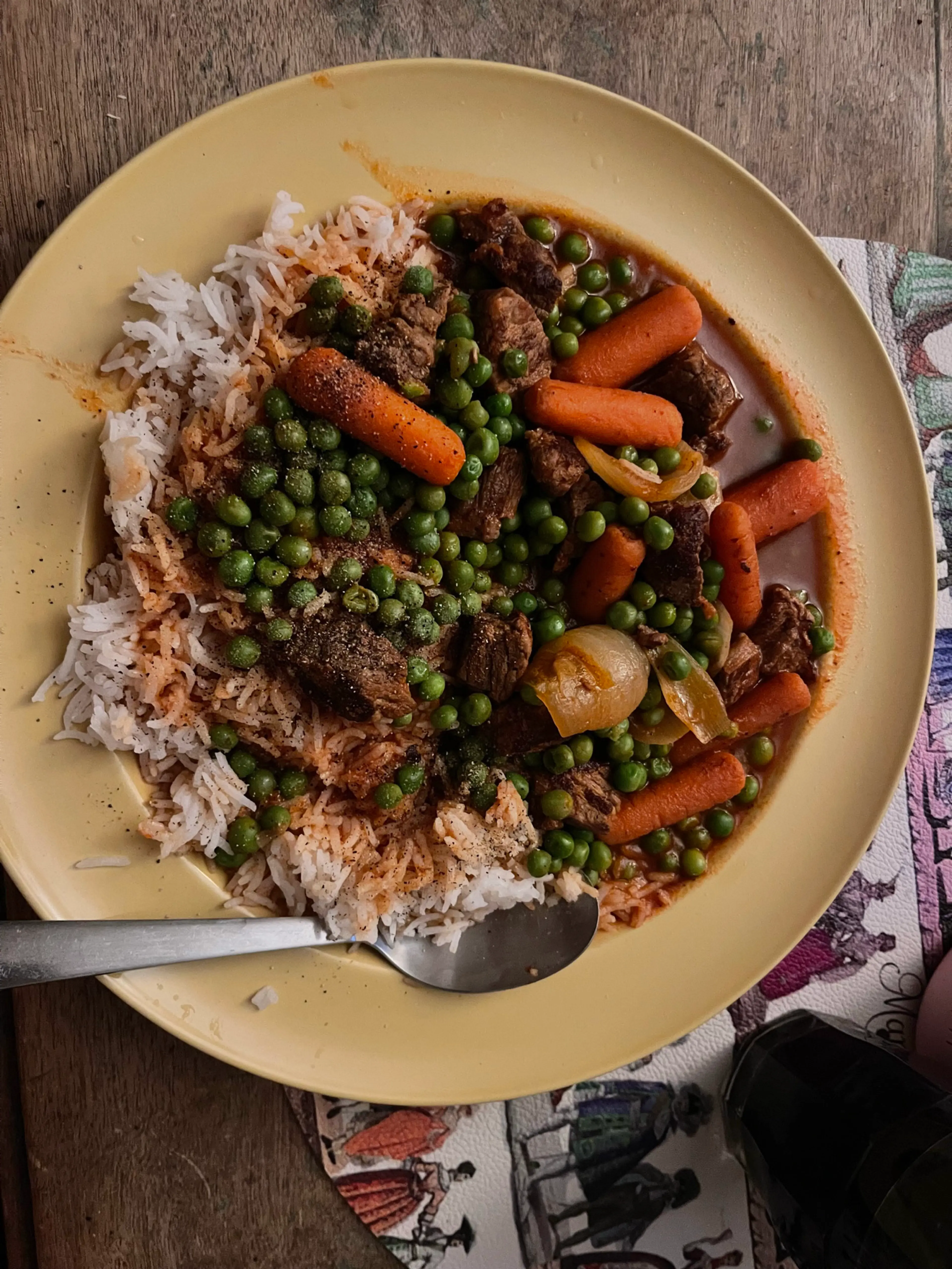 Syrian Pea And Carrot Stew