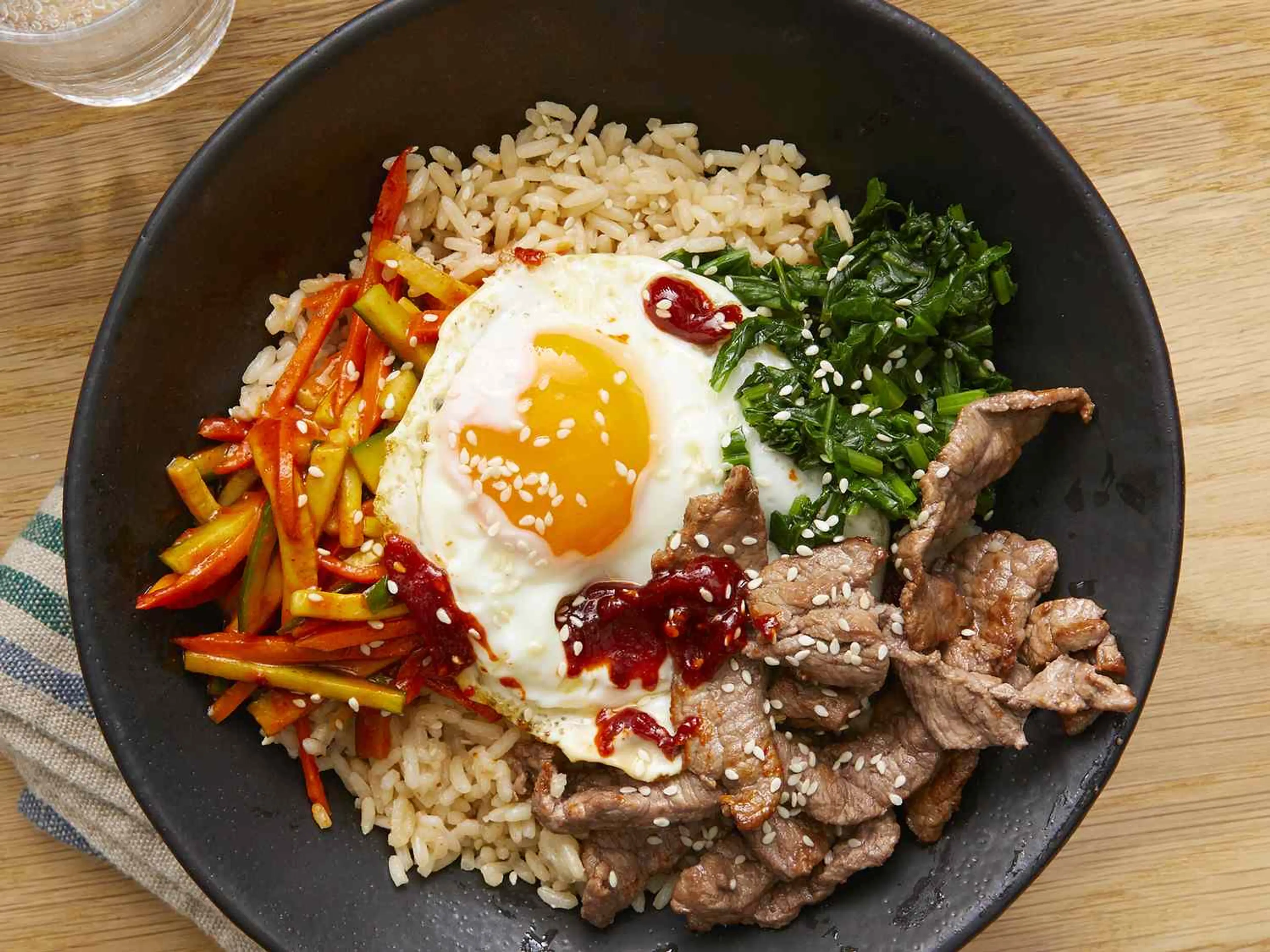 Bibimbap (Korean Rice Bowl)