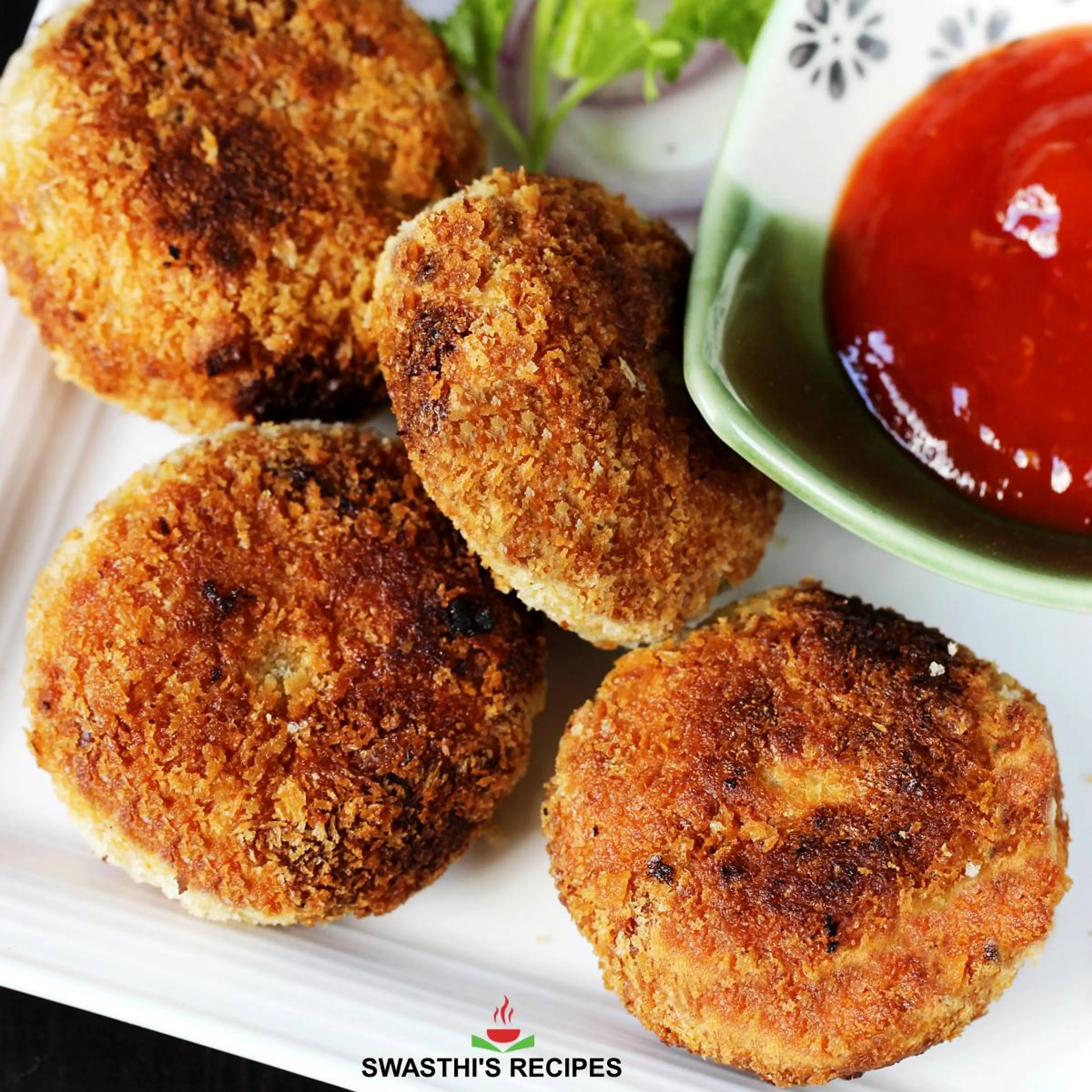 Chicken Patties Recipe (Chicken Tikki)