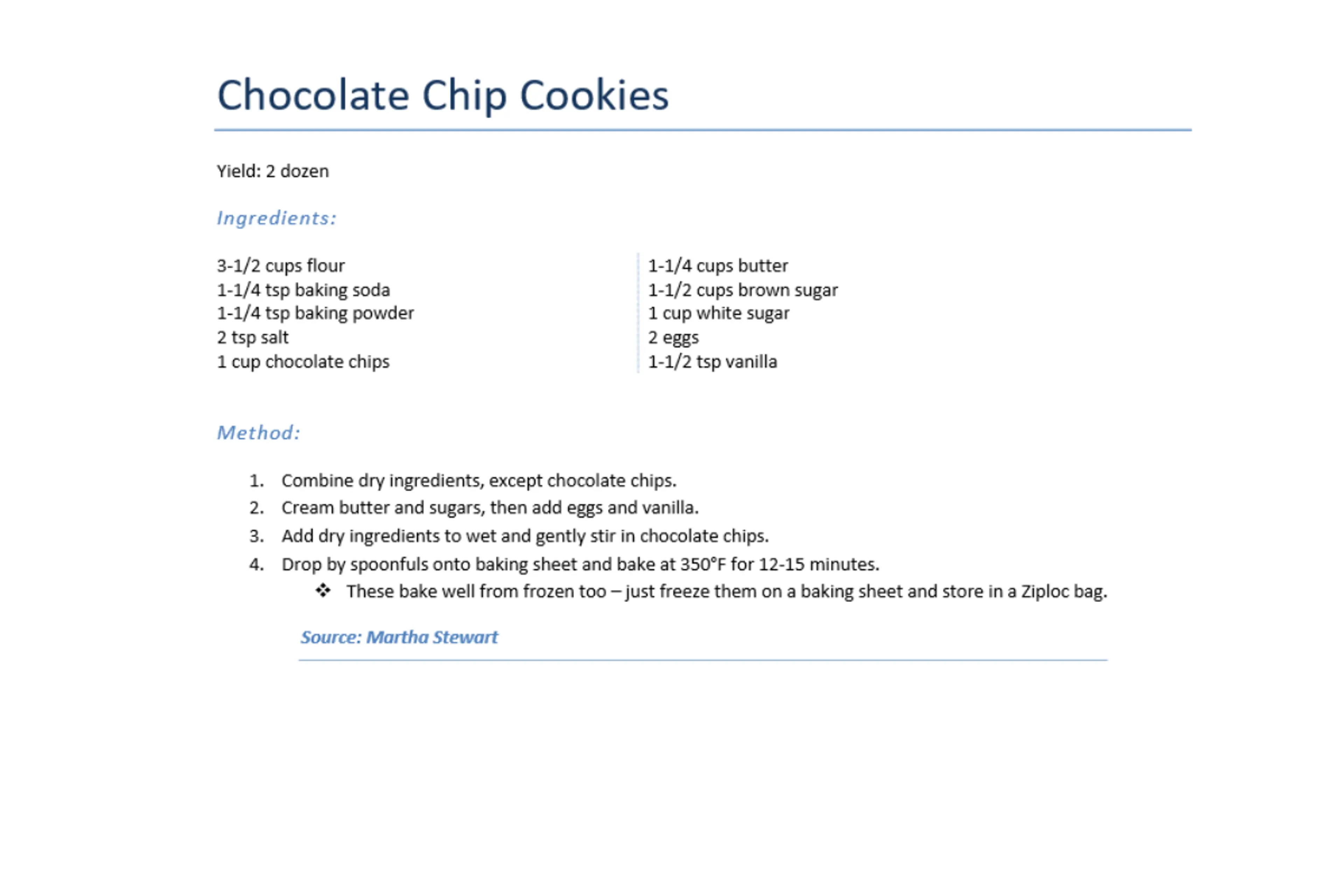 Best Chocolate Chip Cookies