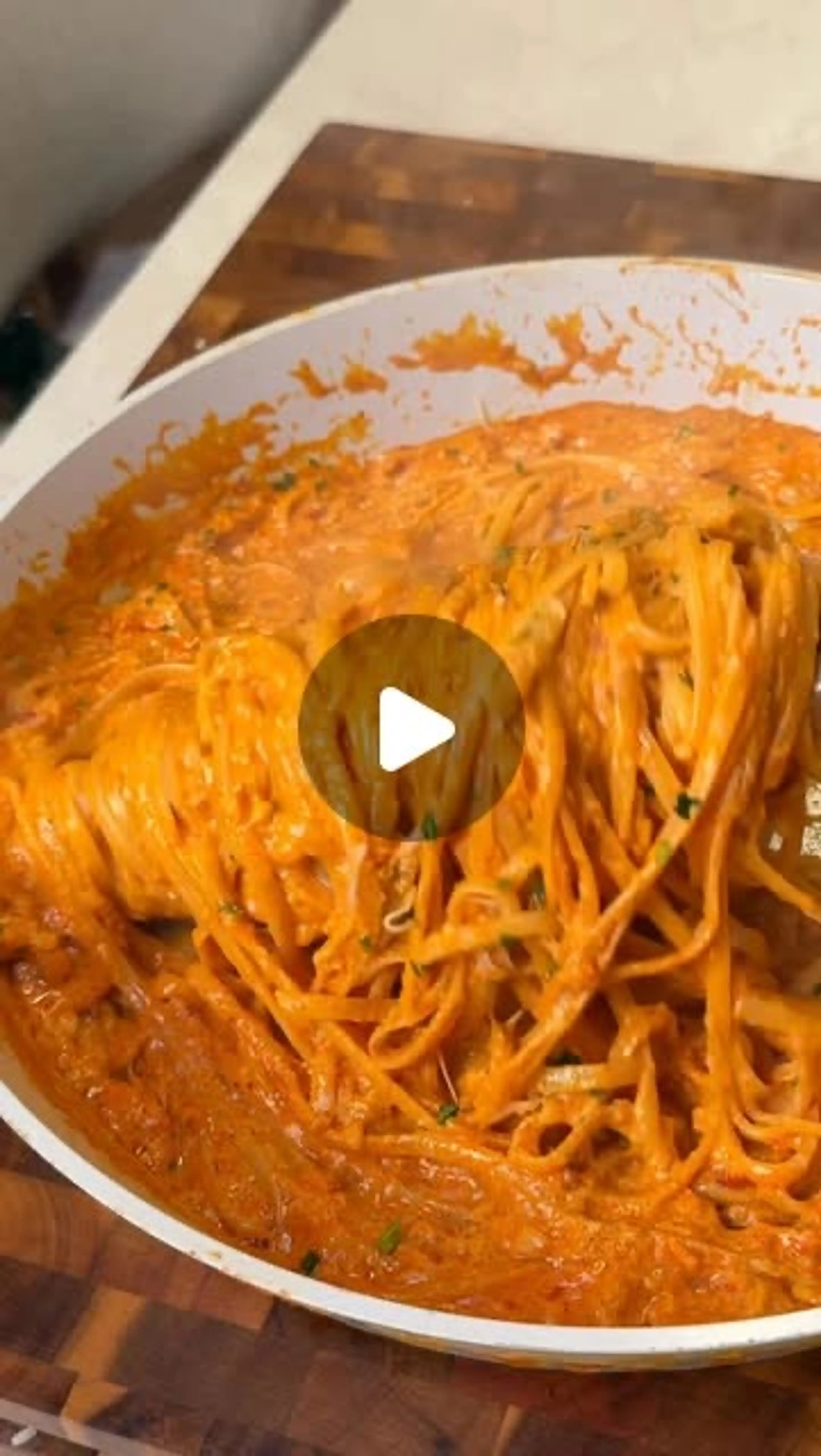 Creamy Eggplant Tomato Pasta