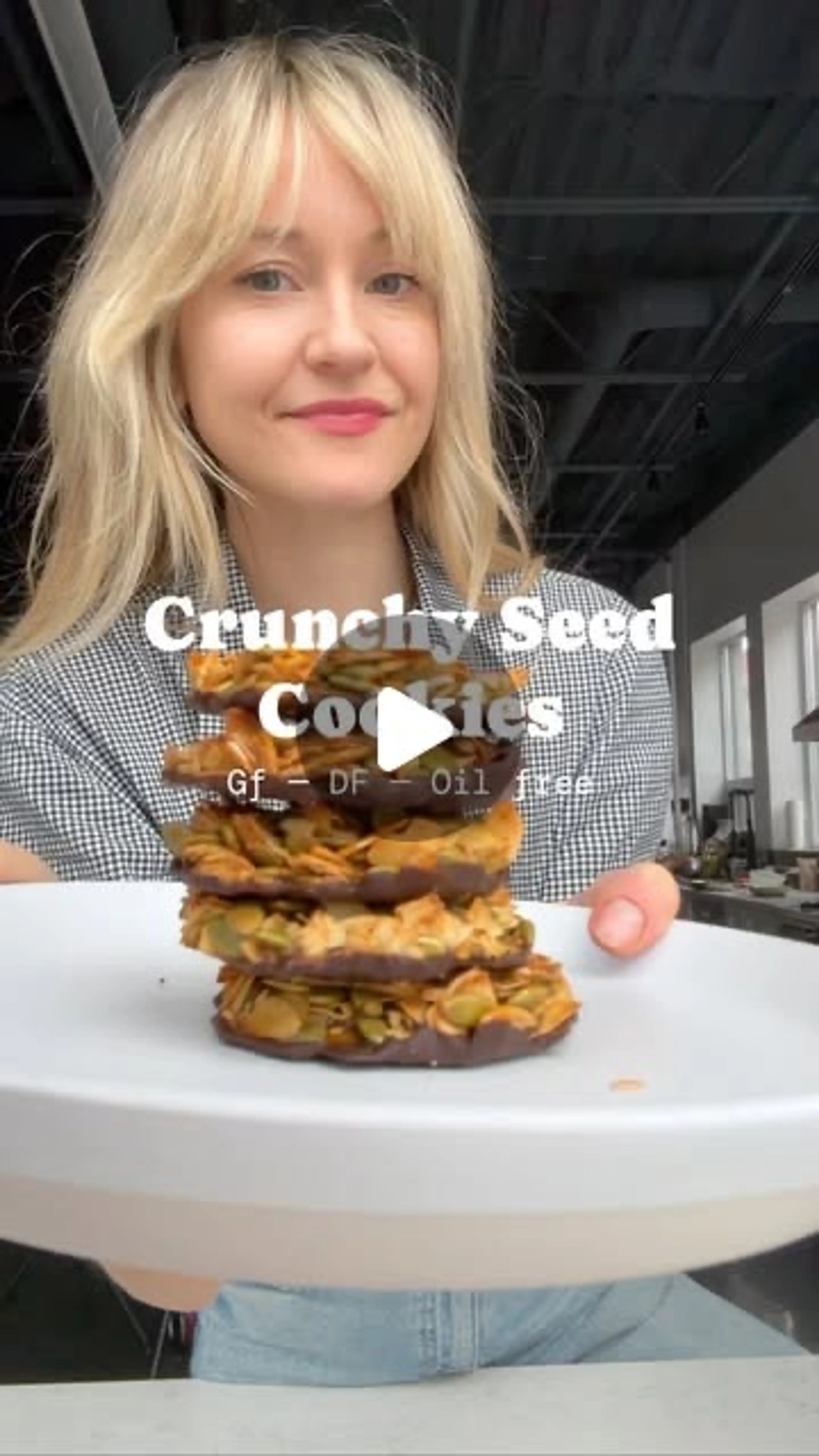 Crunchy Seed Cookies