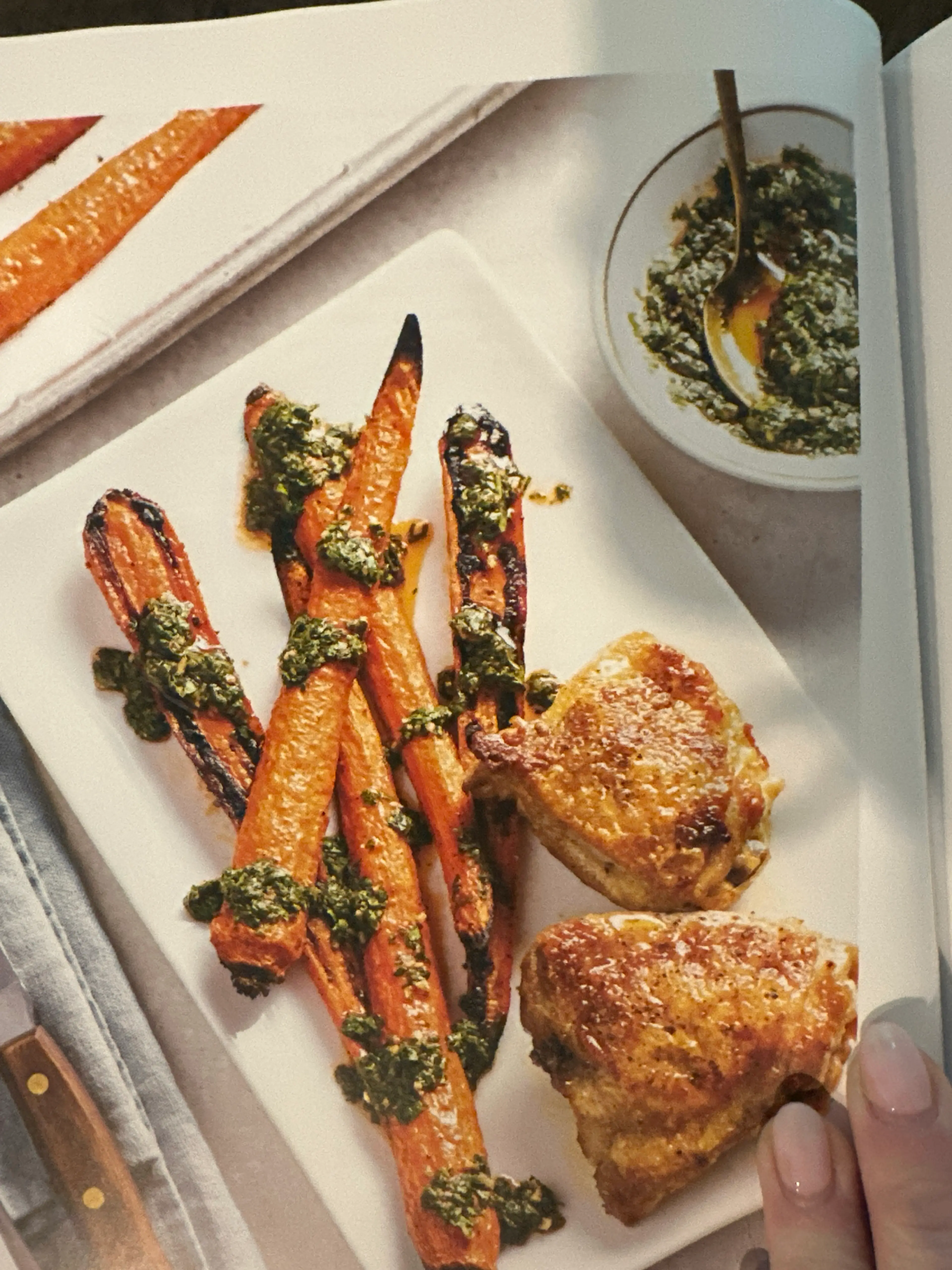 roasted carrots