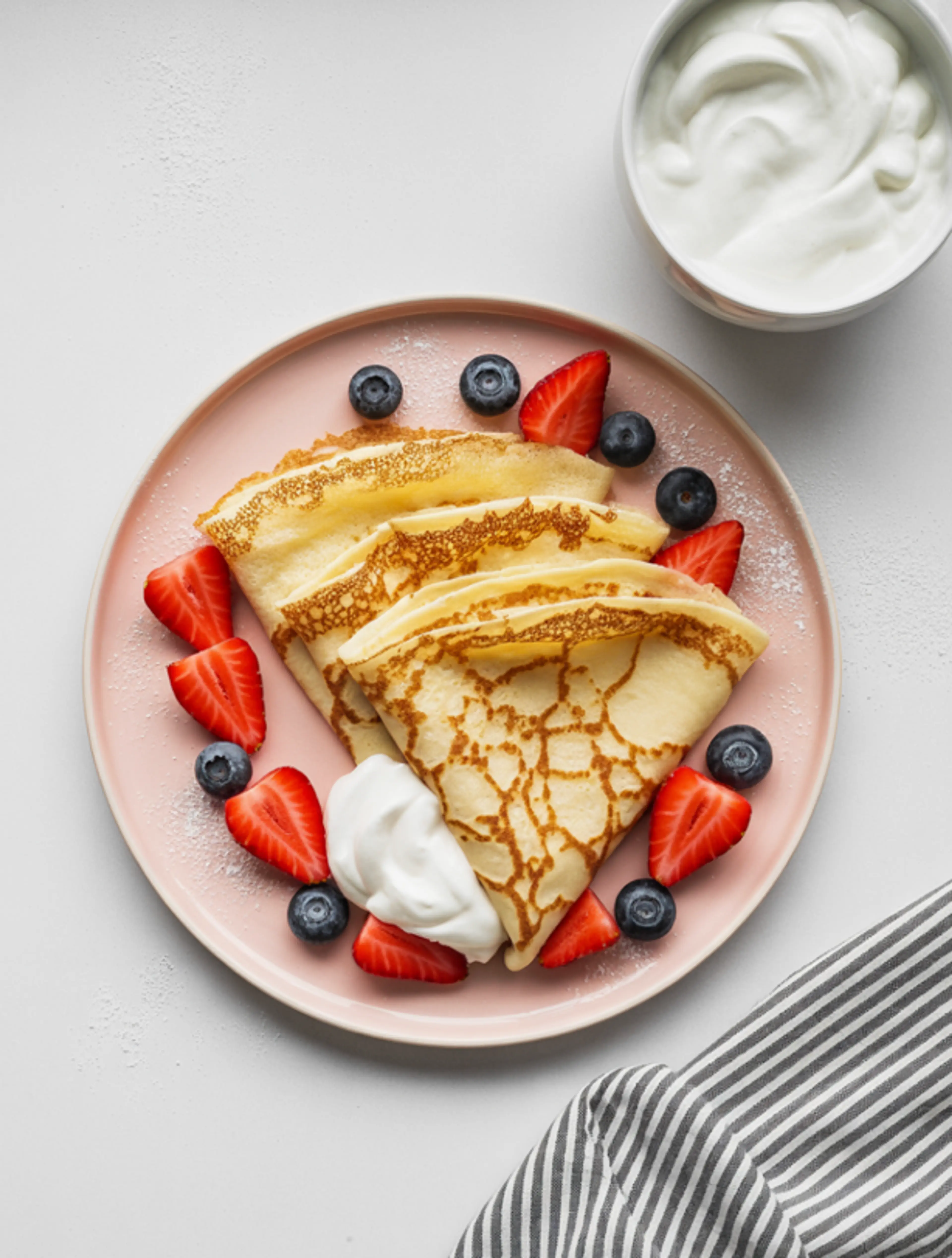 High Protein Crepes
