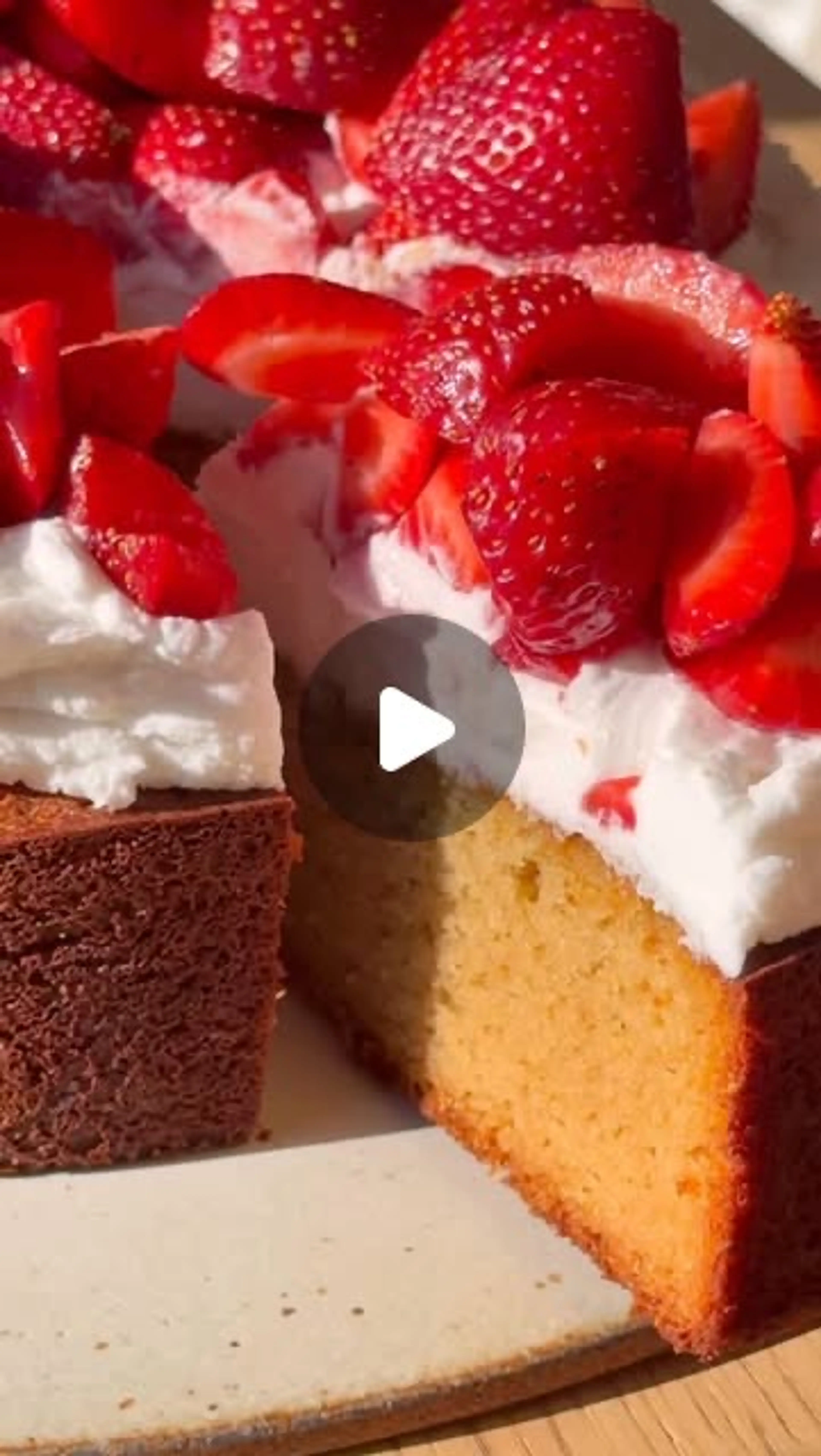 Olive Oil Strawberry Shortcake (gf / Df)