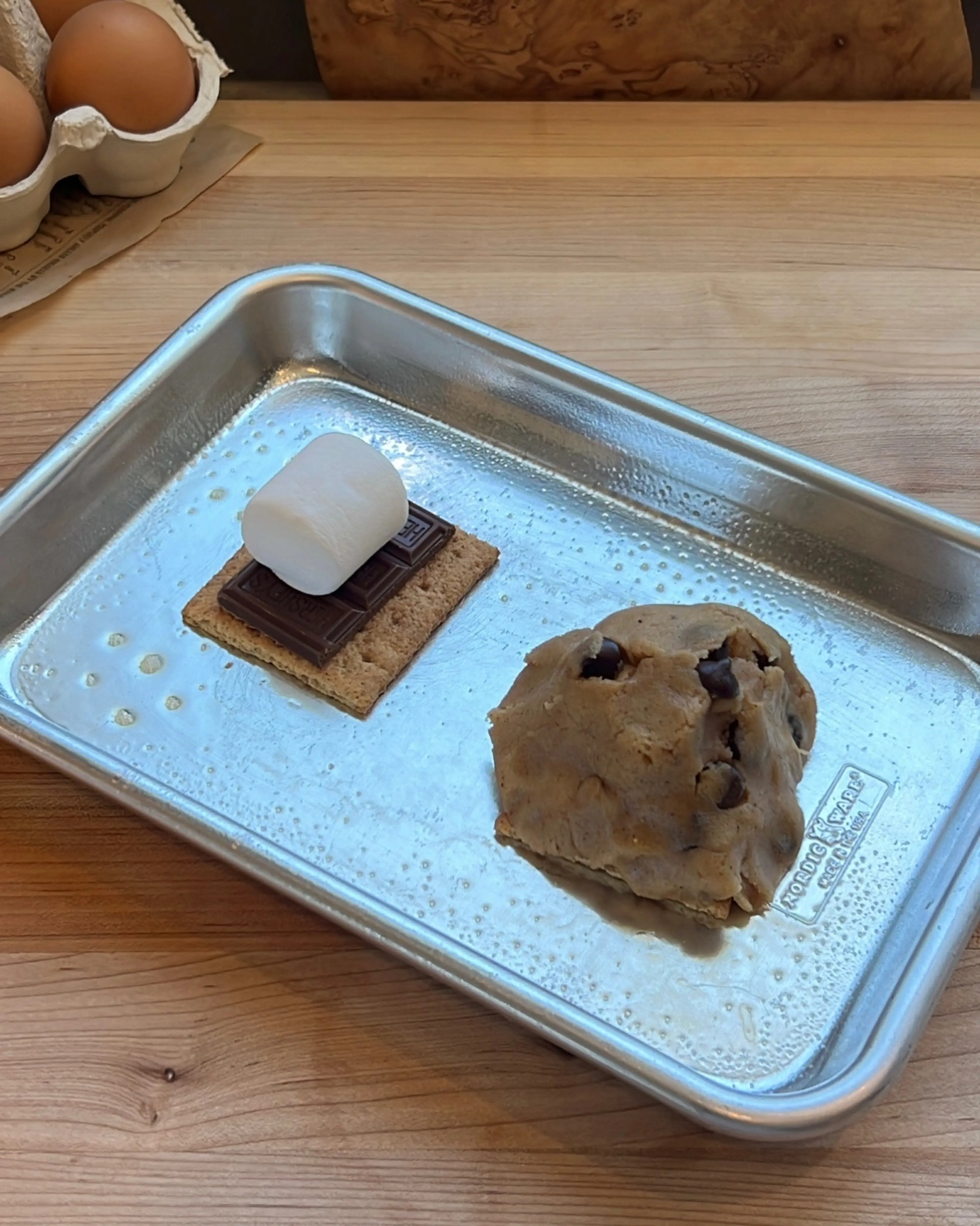 Browned Butter S’mores Chocolate Chip Cookies