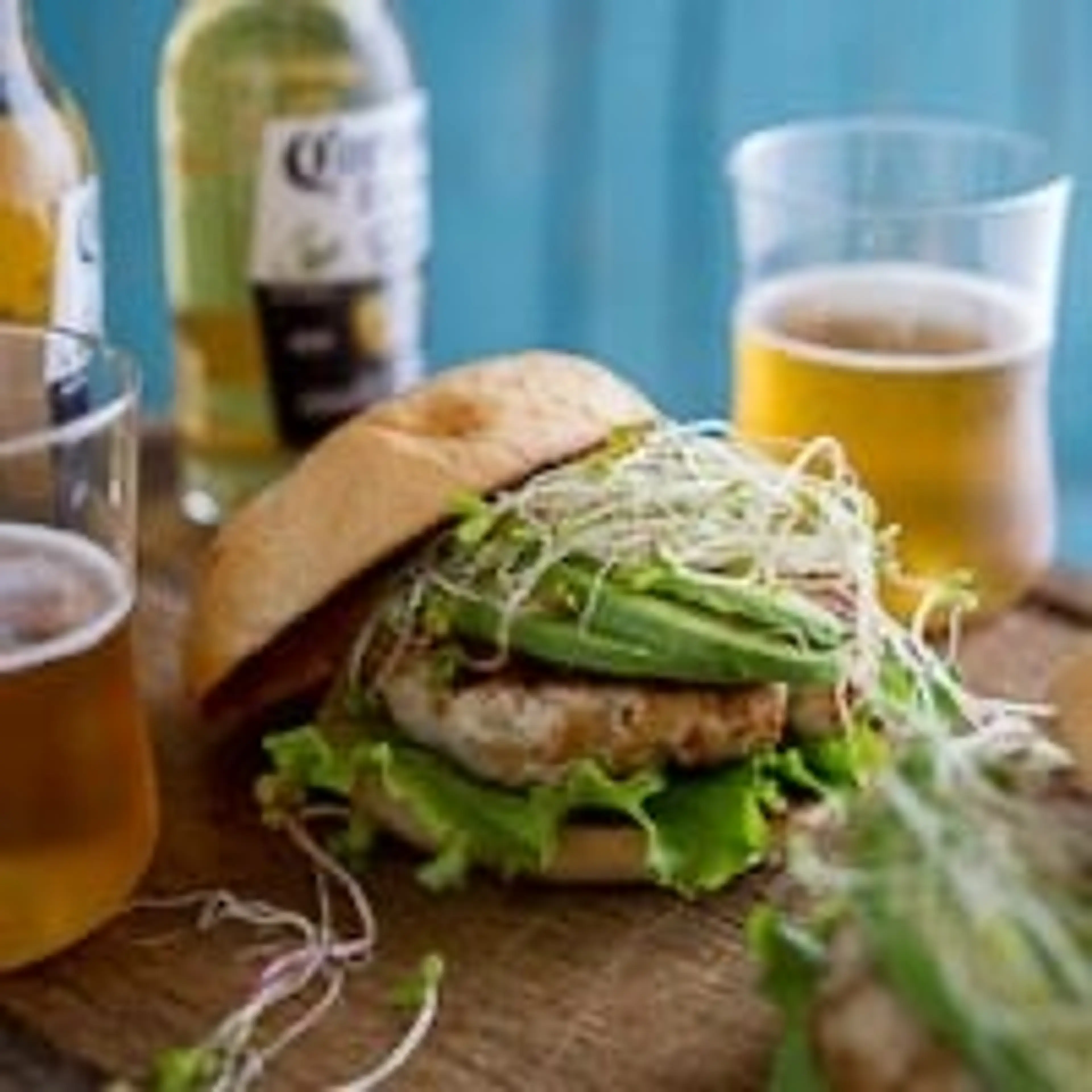 Umami Fish Sauce Turkey Burgers