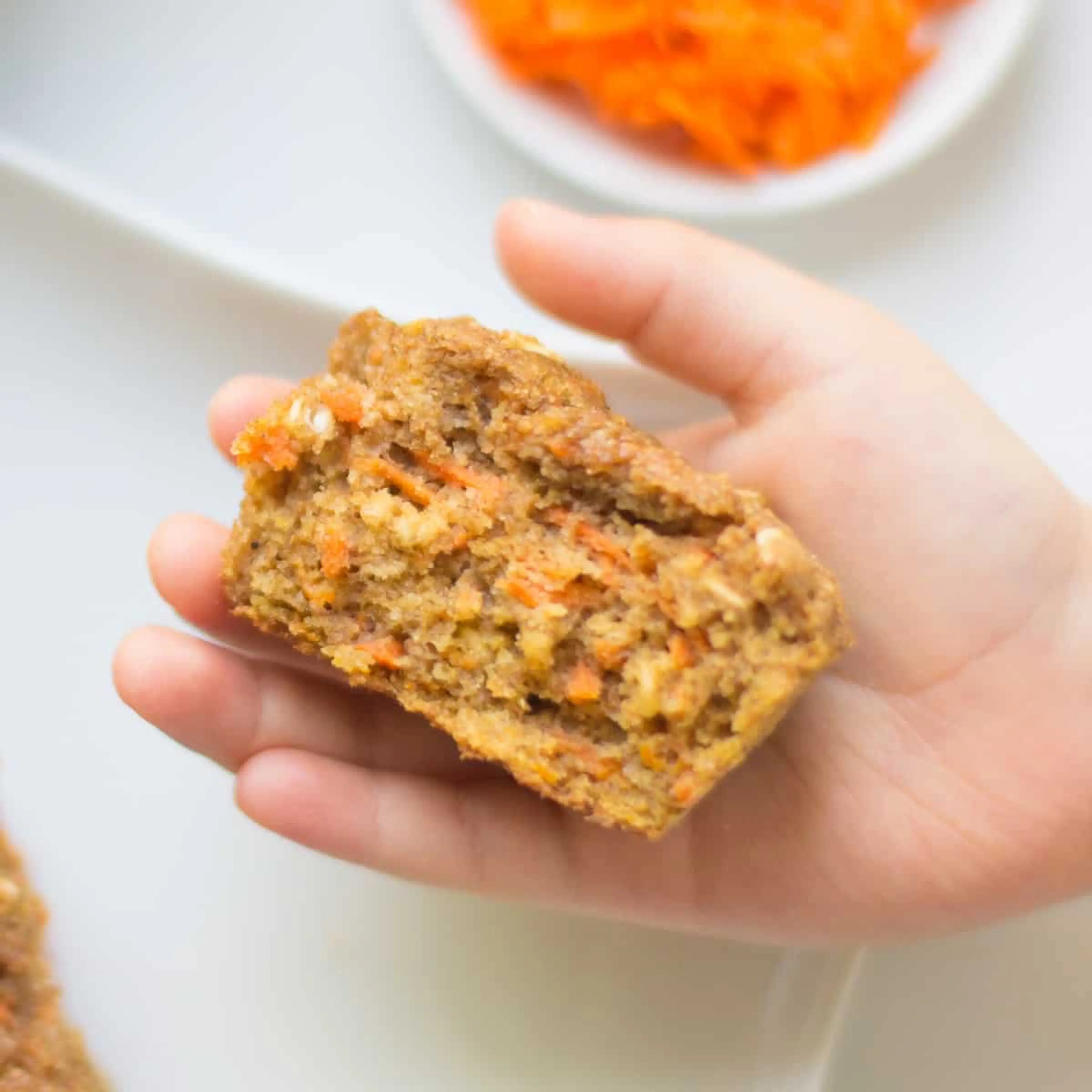 Healthy Carrot Banana Muffins