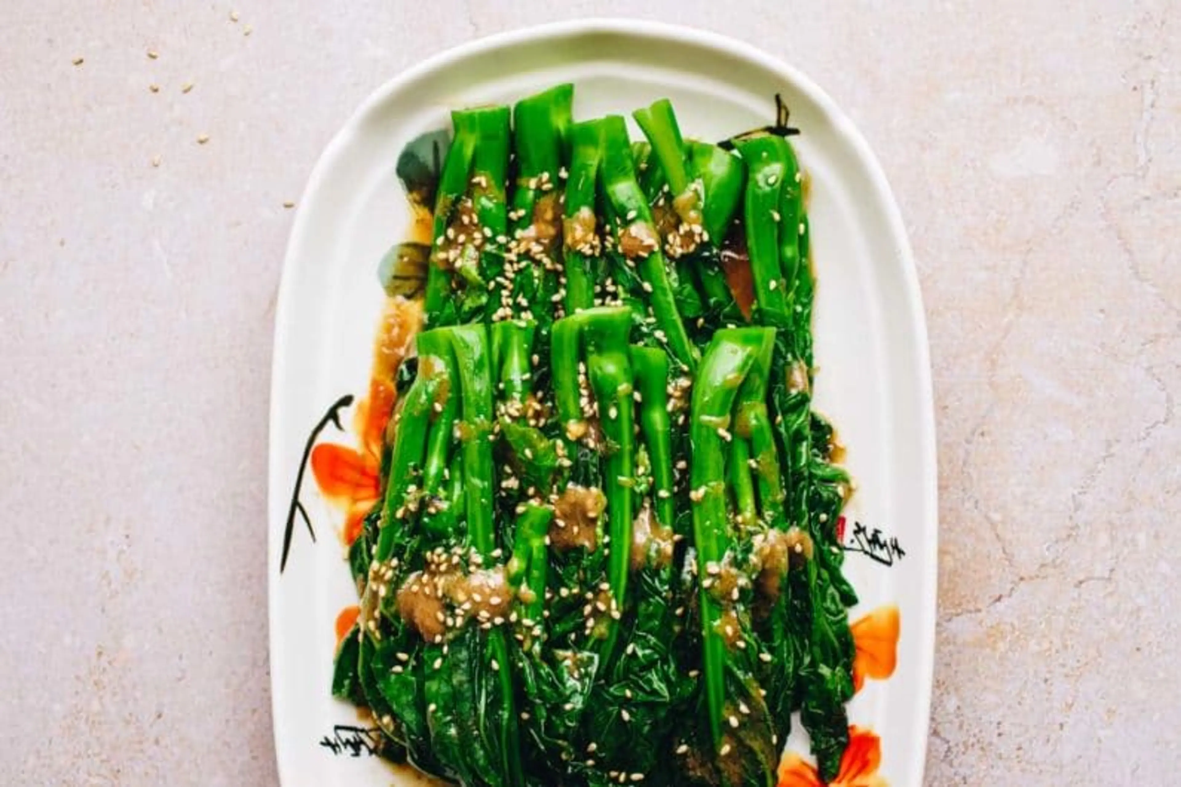 Chinese Broccoli Oyster Sauce (Vegan, Gluten-Free)