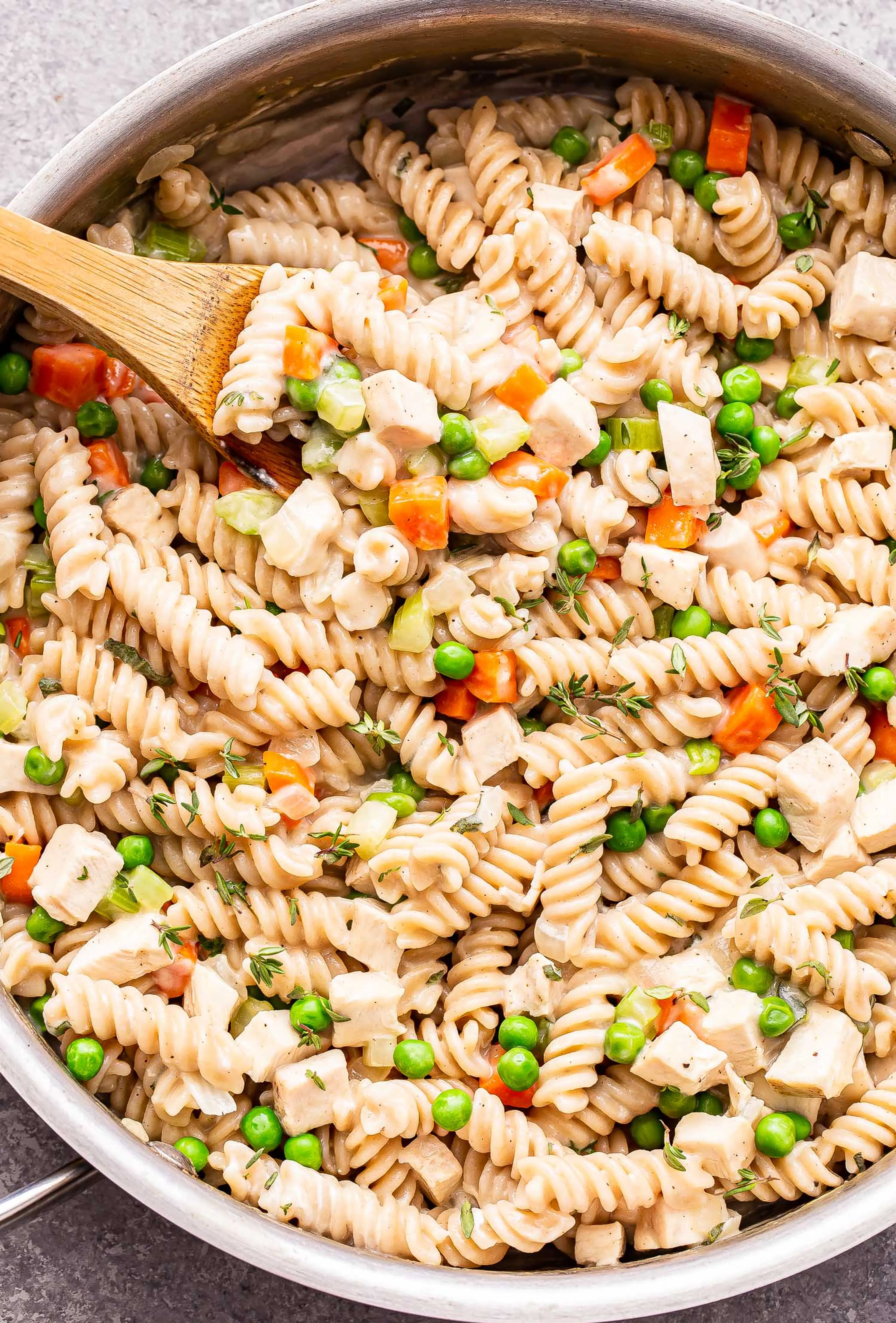 Chicken Pot Pie Pasta