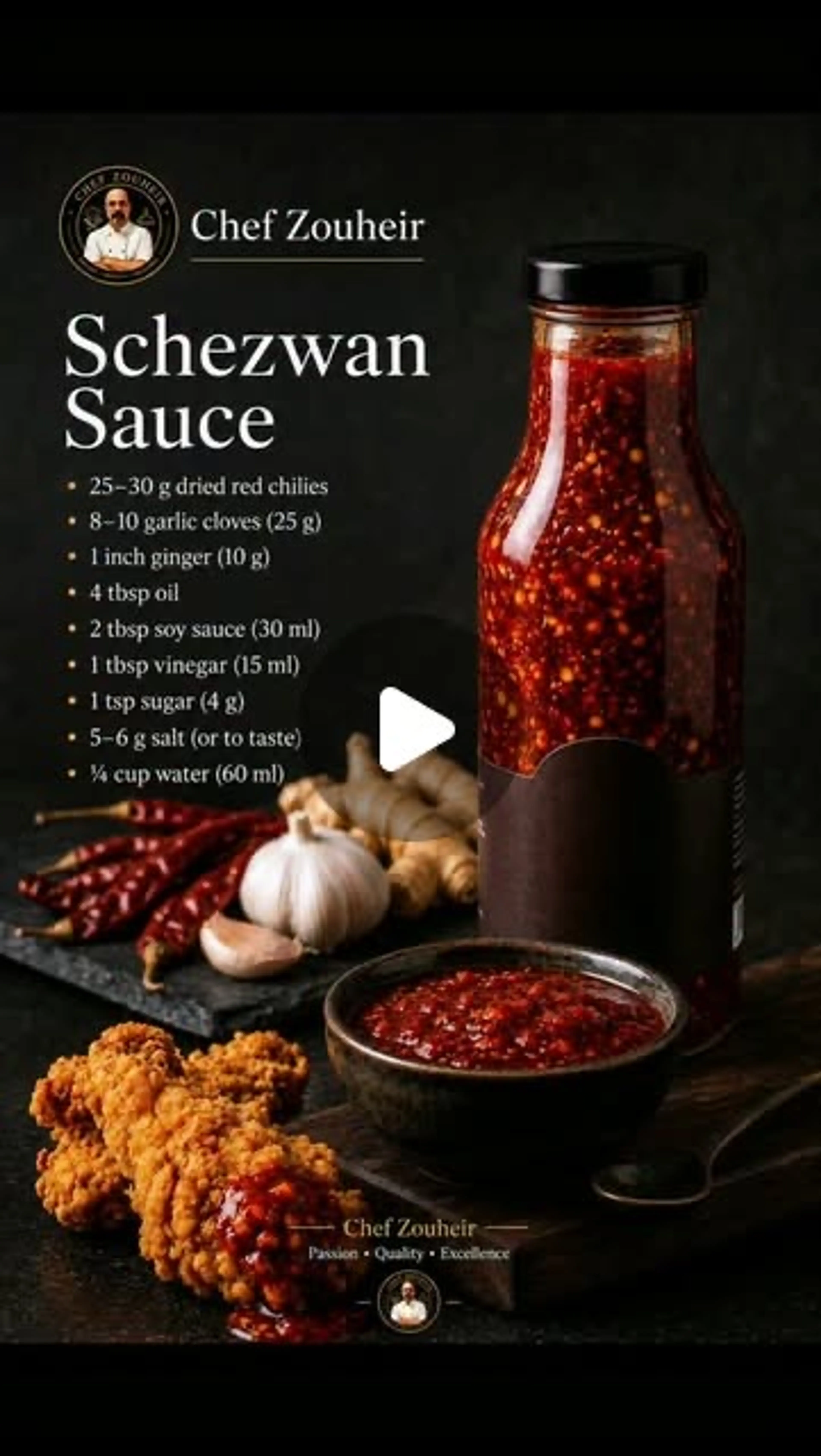 Schezwan Sauce (restaurant-style