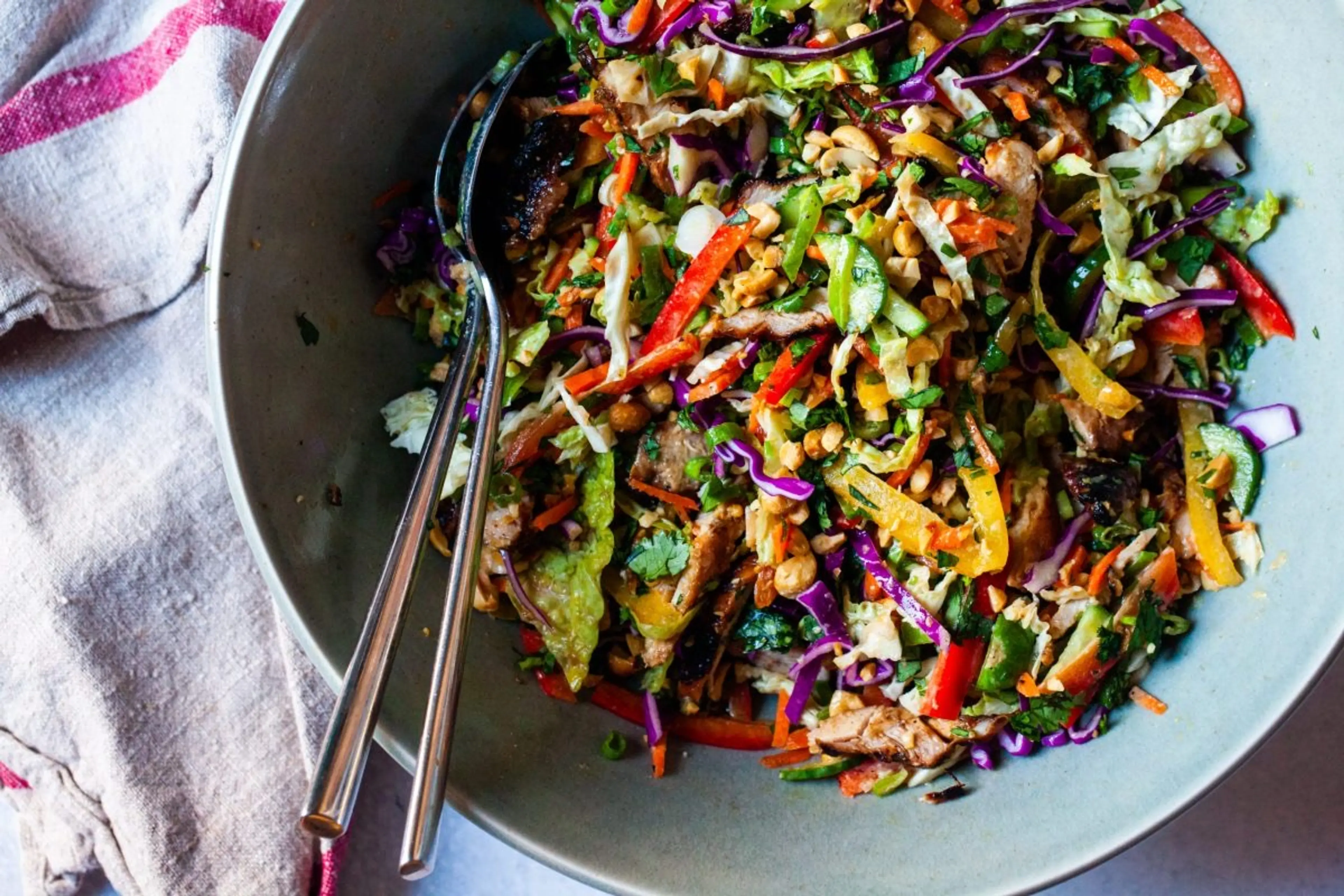 Poolside Sesame Slaw