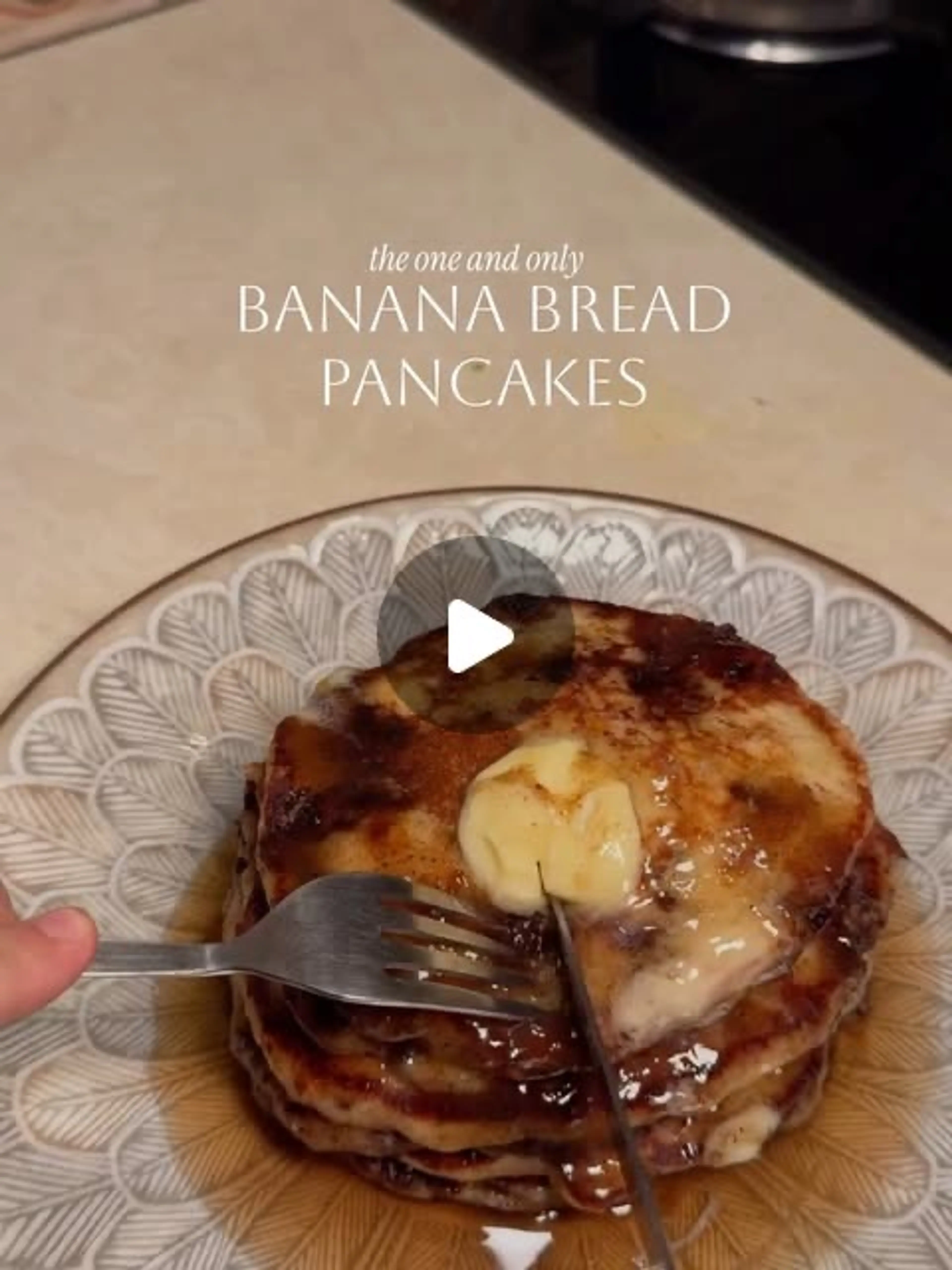 Banana Bread Pancakes