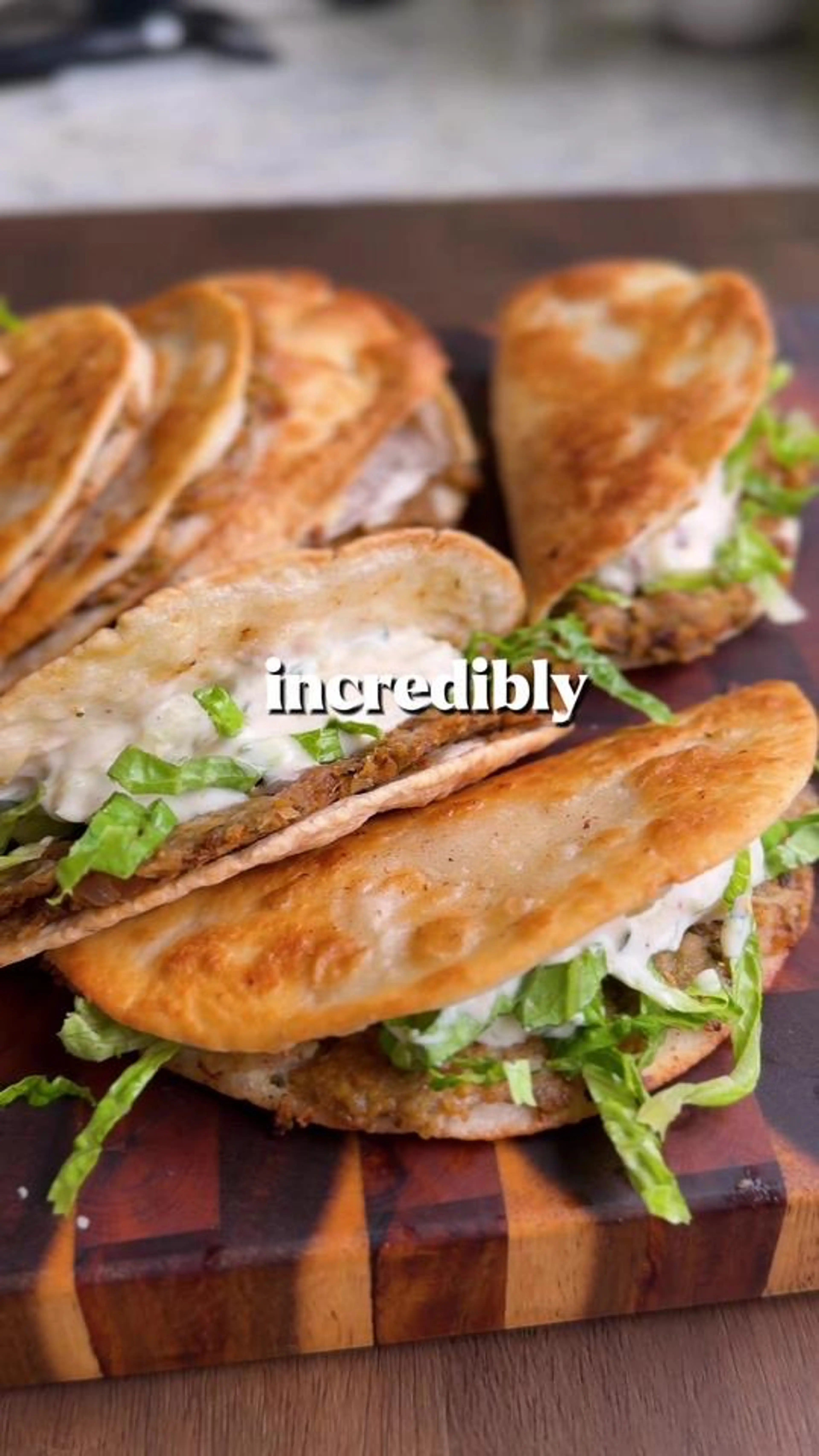 Indian Food Reimagined! Potato Chickpea Cauliflower Paratha