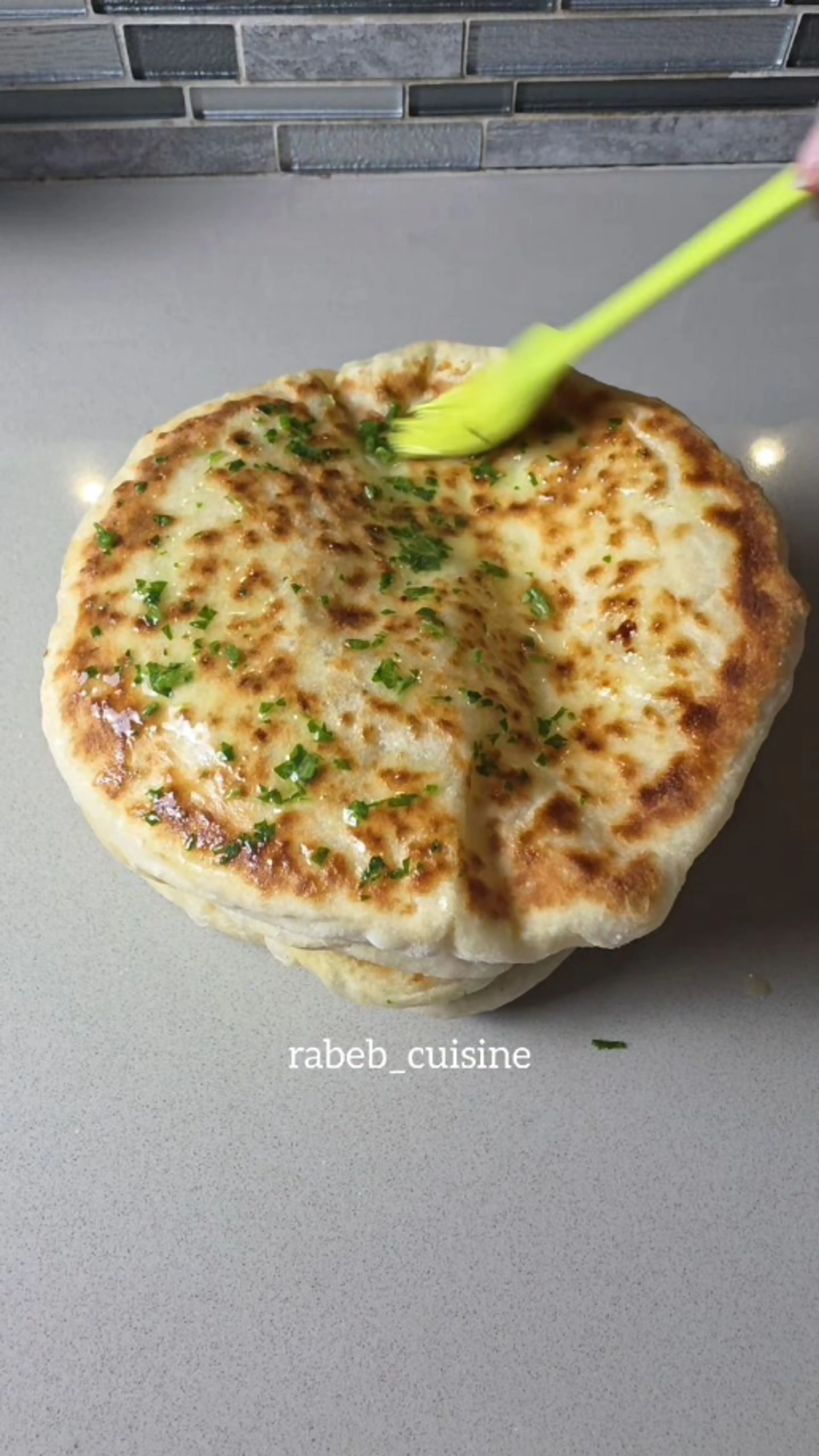Stuffed Cheese Naan