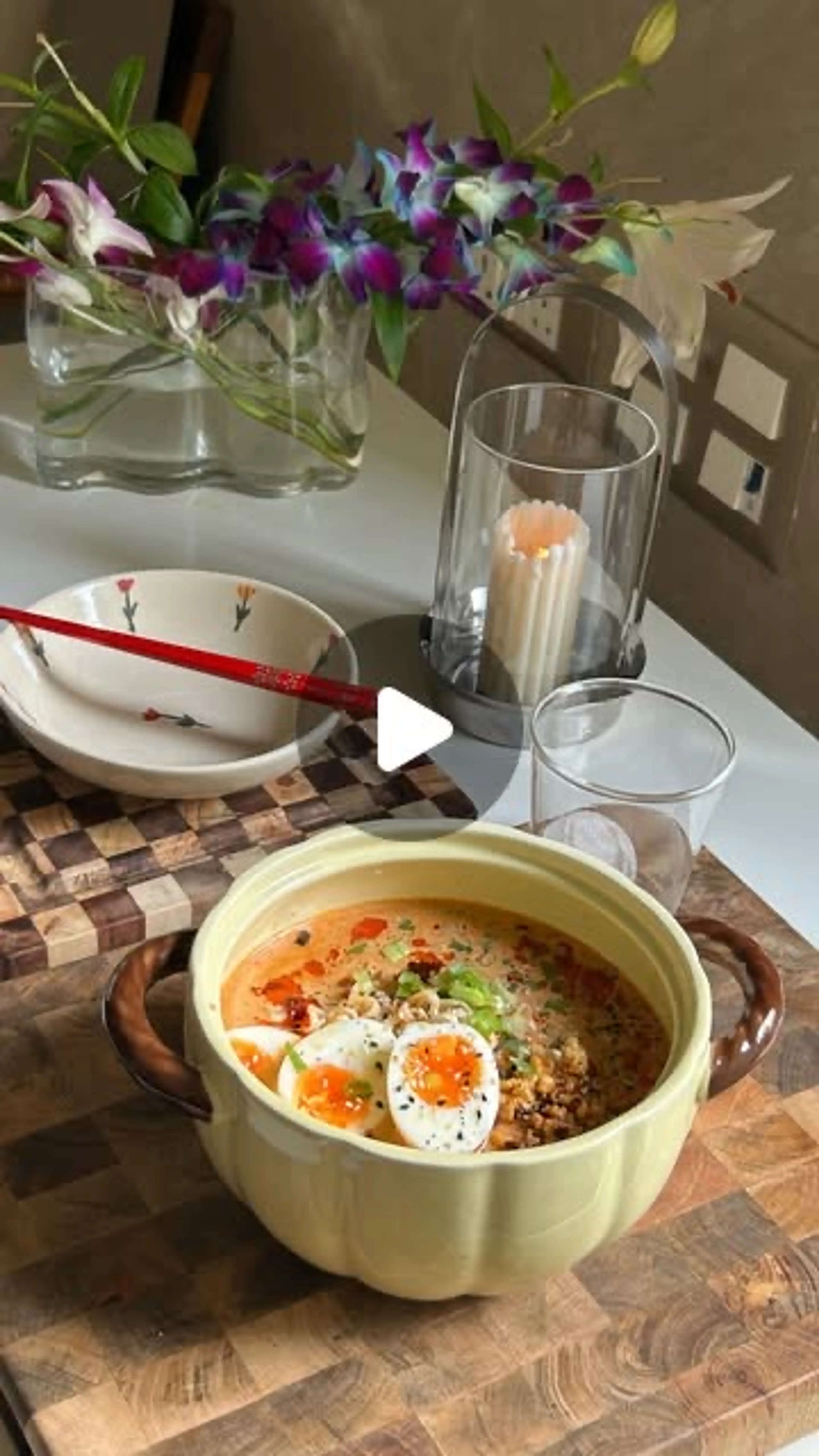 Caramelized Onion Coconut Ramen