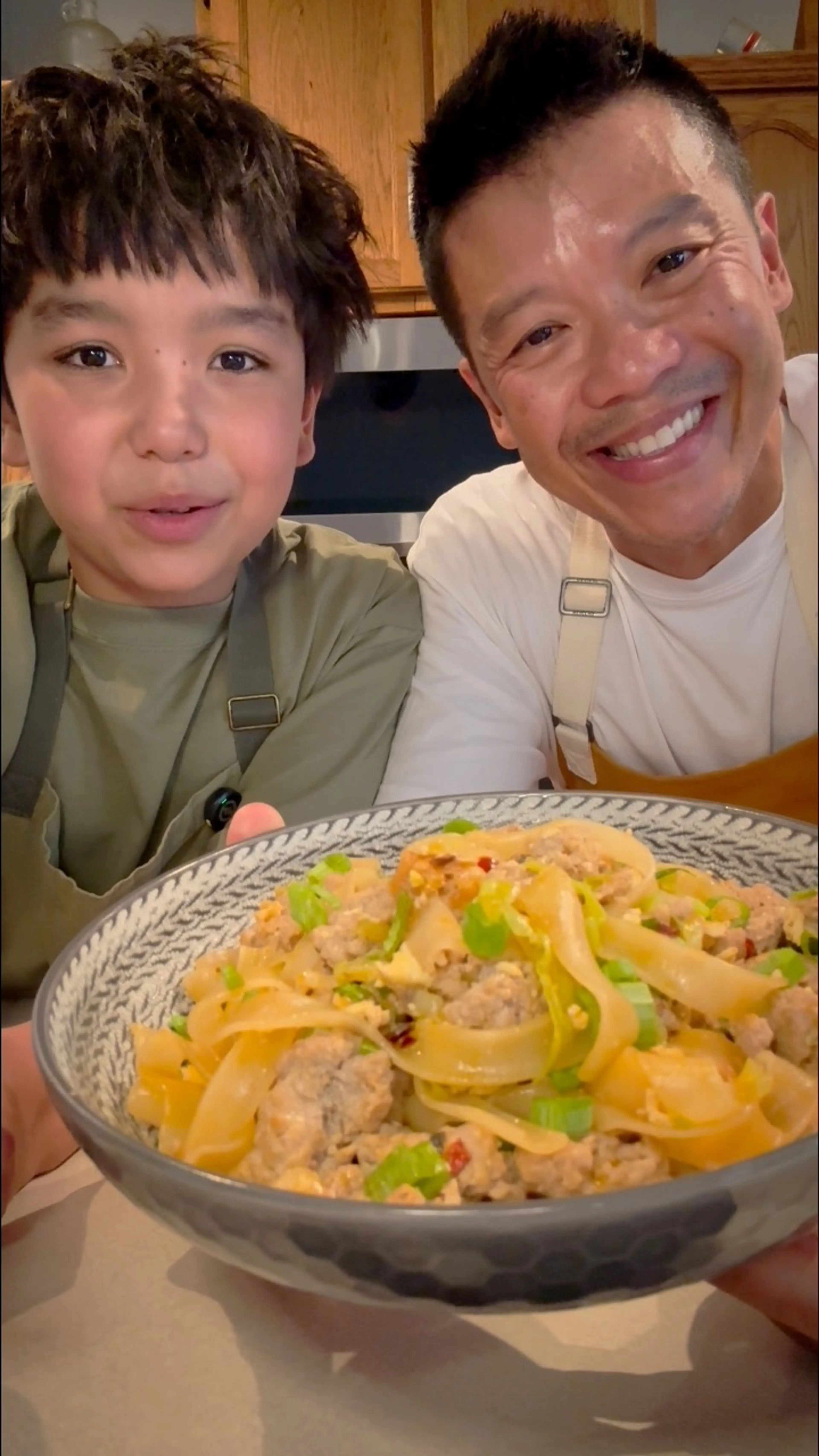 Quick & Easy One Pan Pork & Noodles