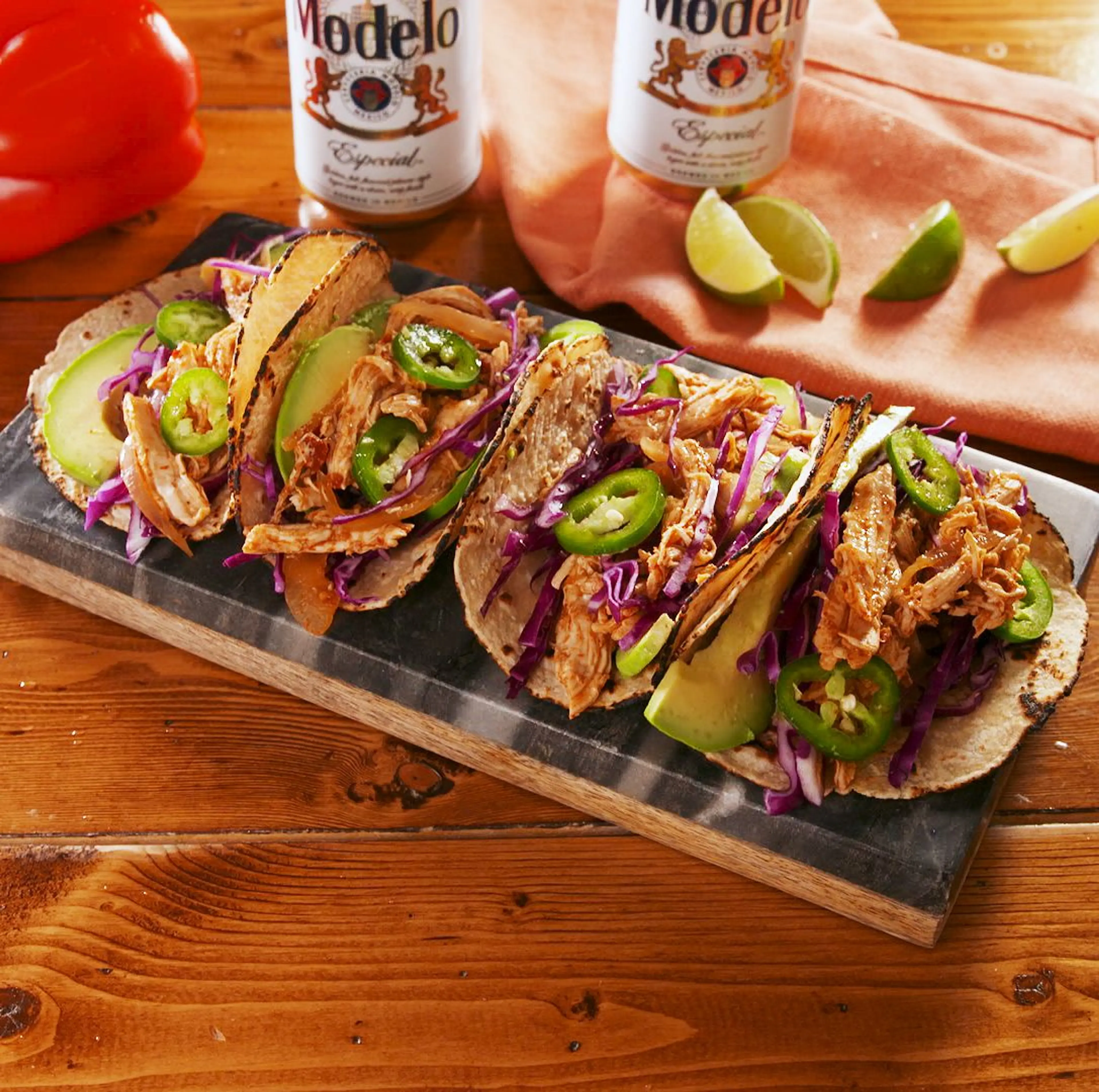 Slow Cooker Chicken Tacos
