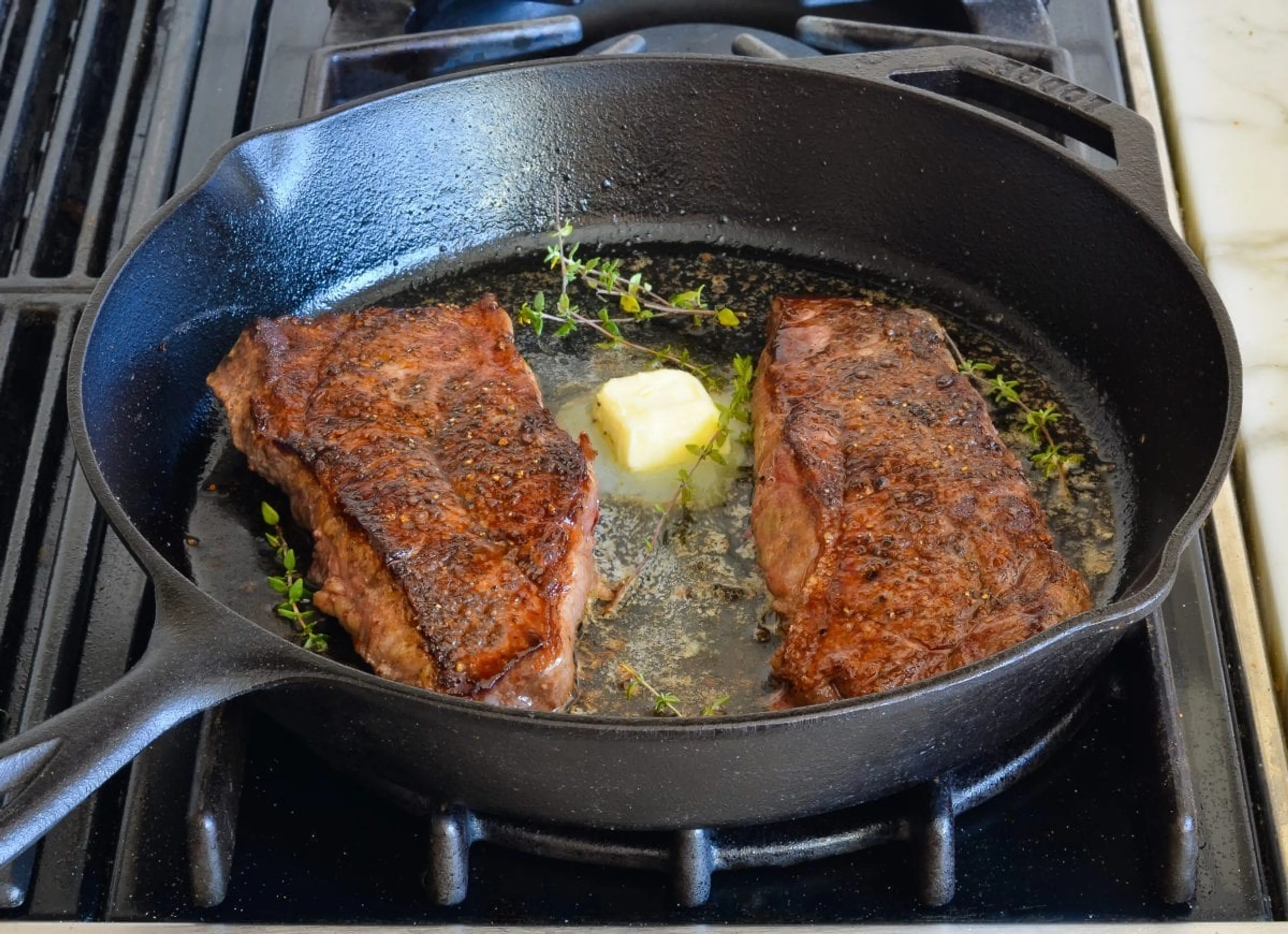 Pan-Seared Steaks