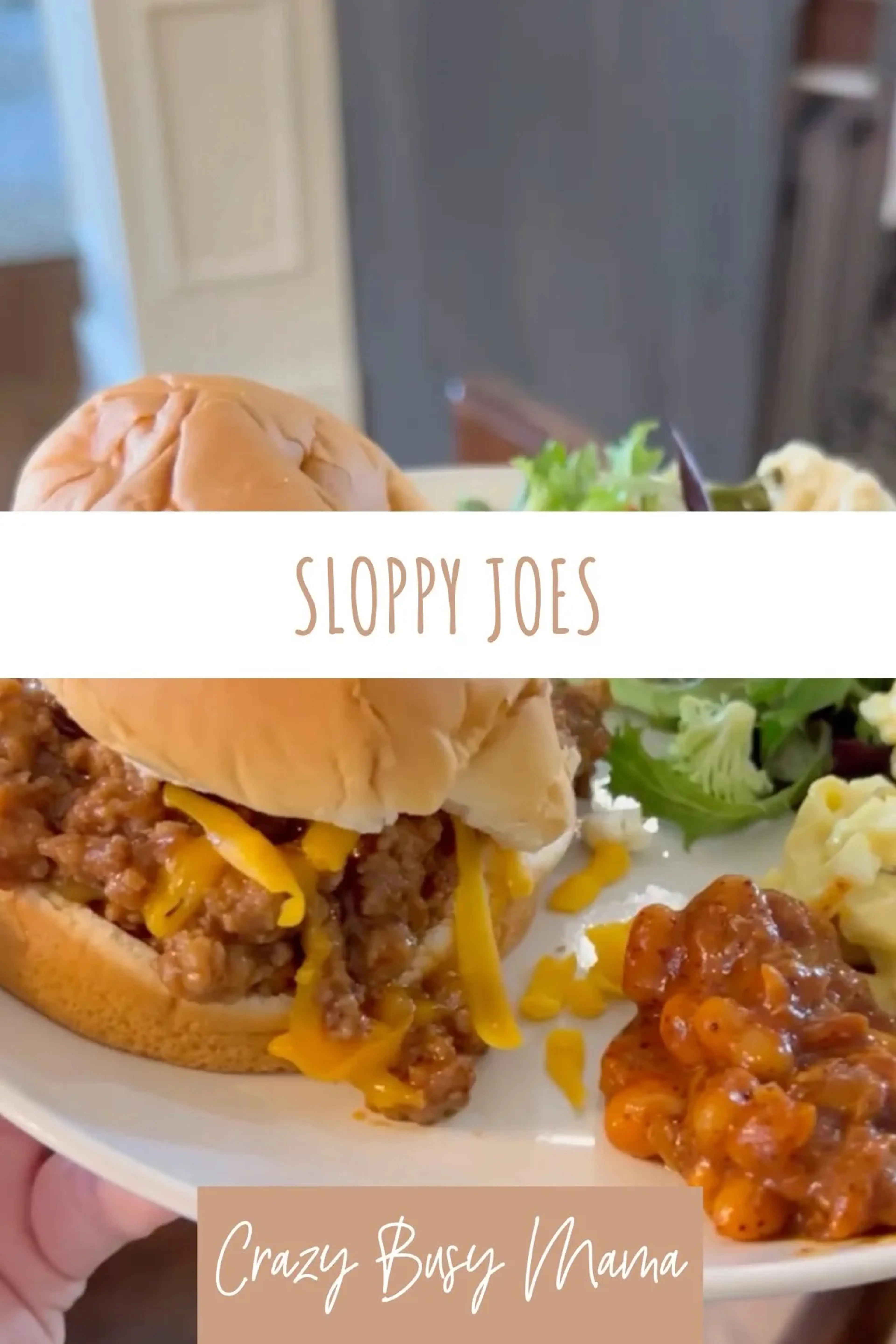 Crazy Busy Mama’s Sloppy Joes