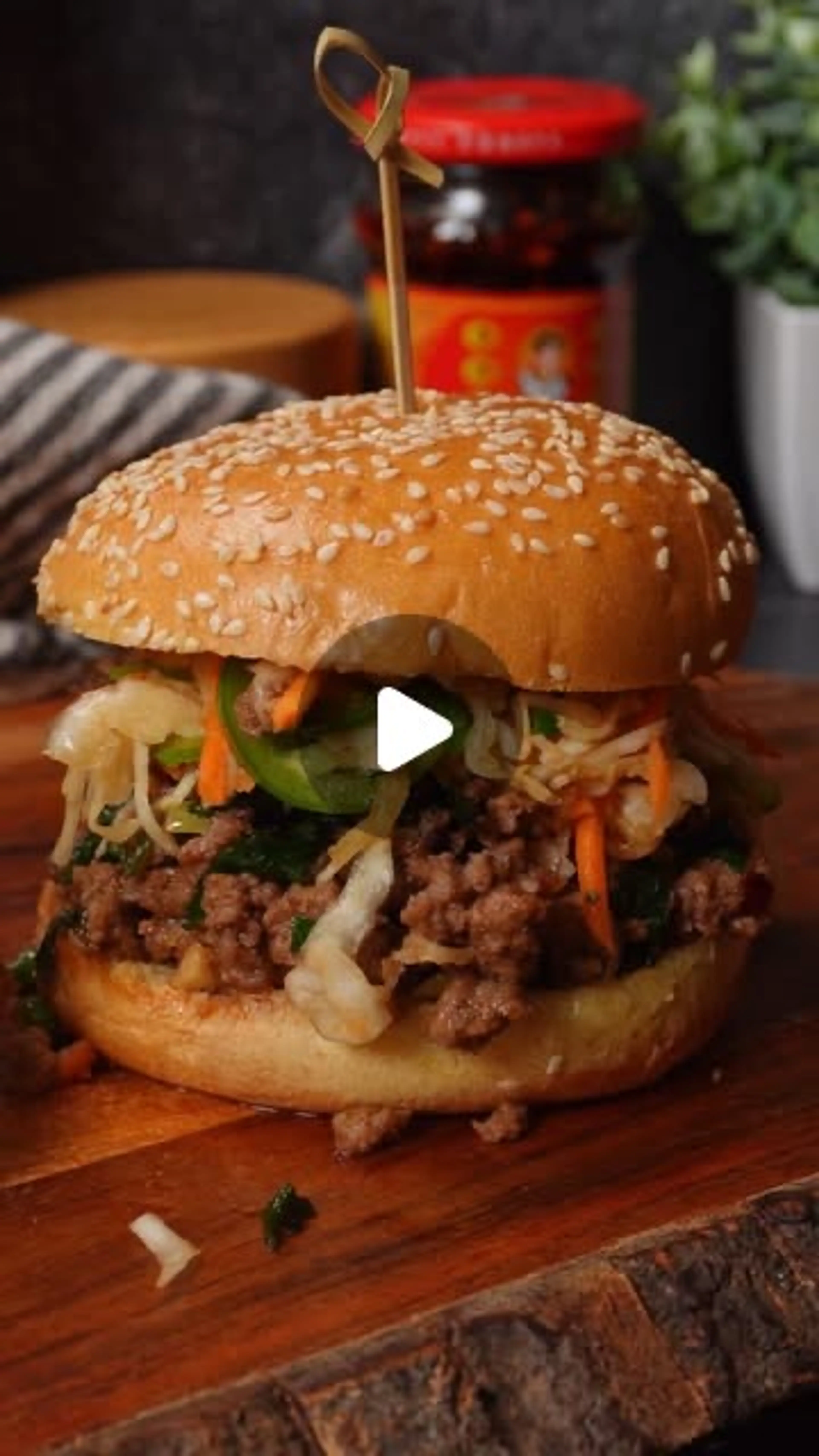 Thai Peanut Sloppy Joe