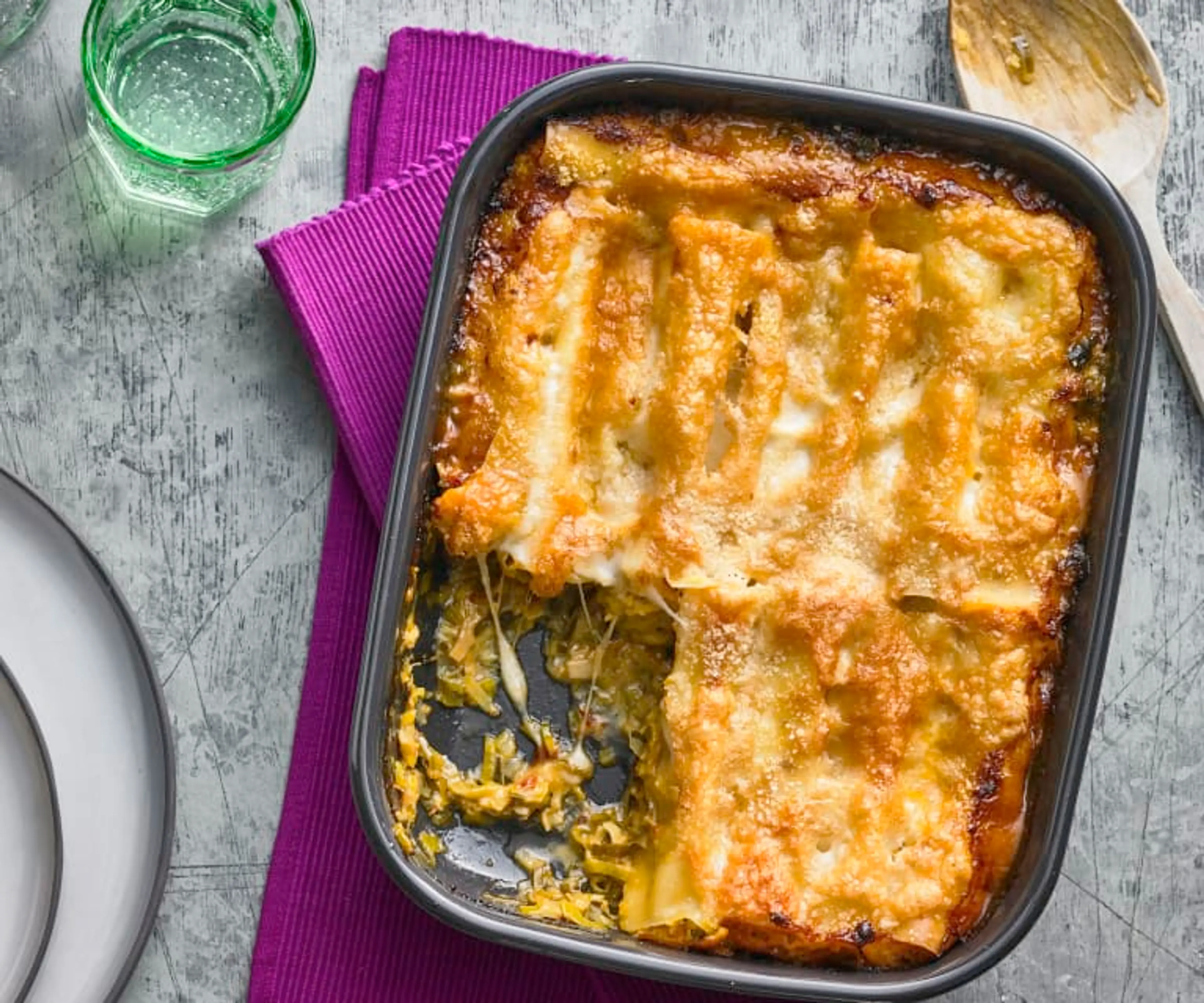 Kürbis-Cannelloni