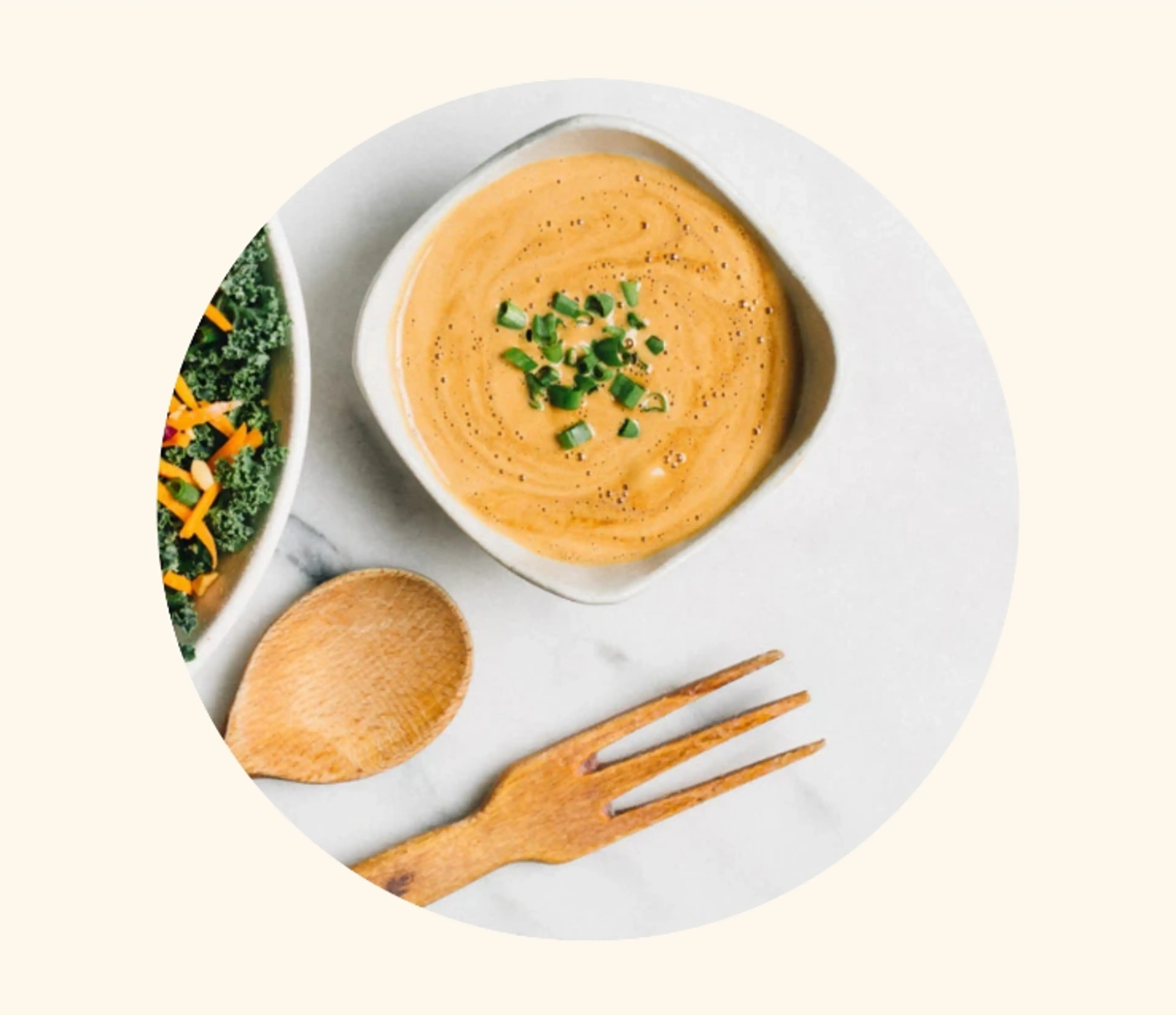 Crunchy Asain PB2 Dressing