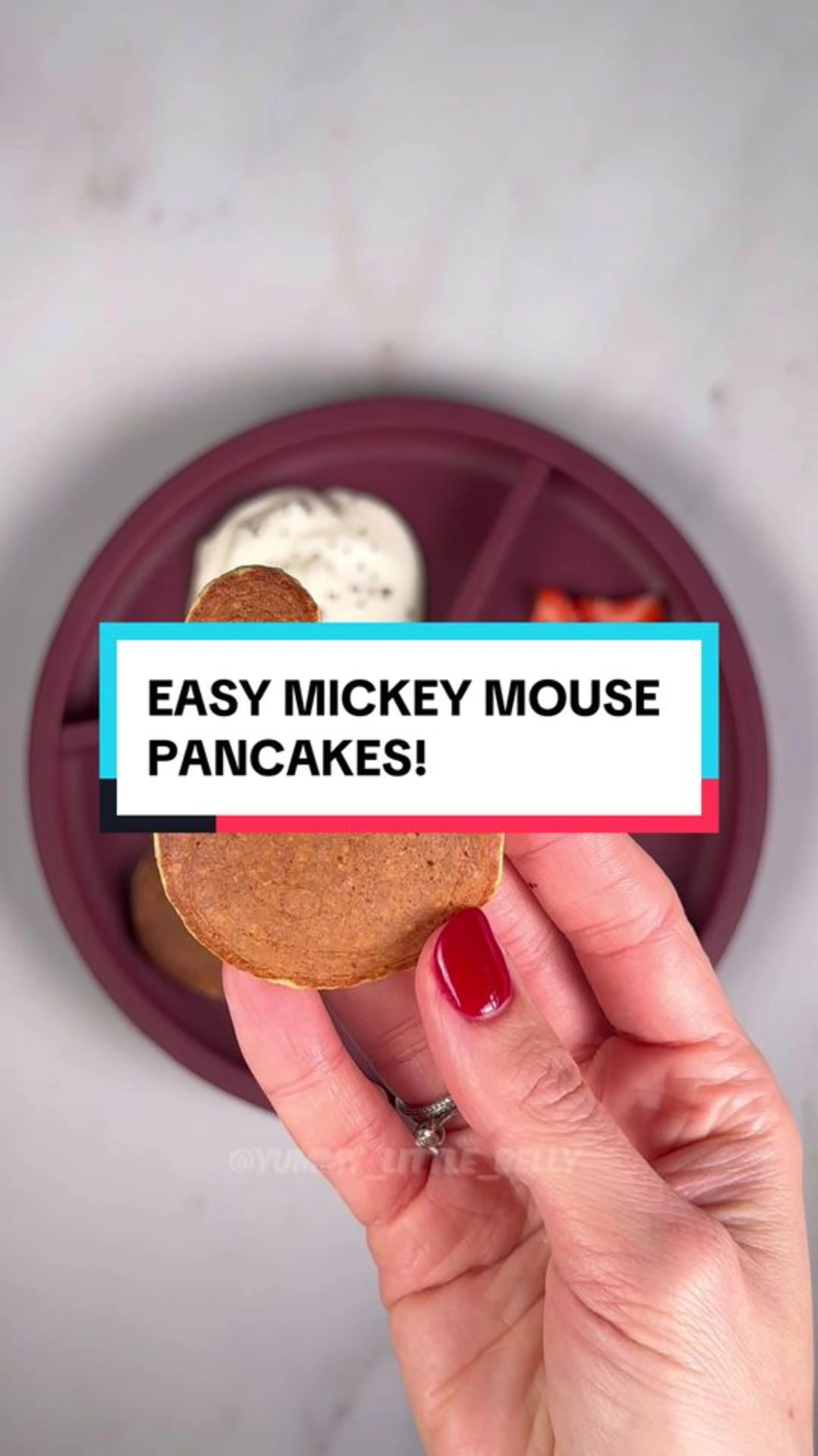 Easy Mickey Mouse Pancakes