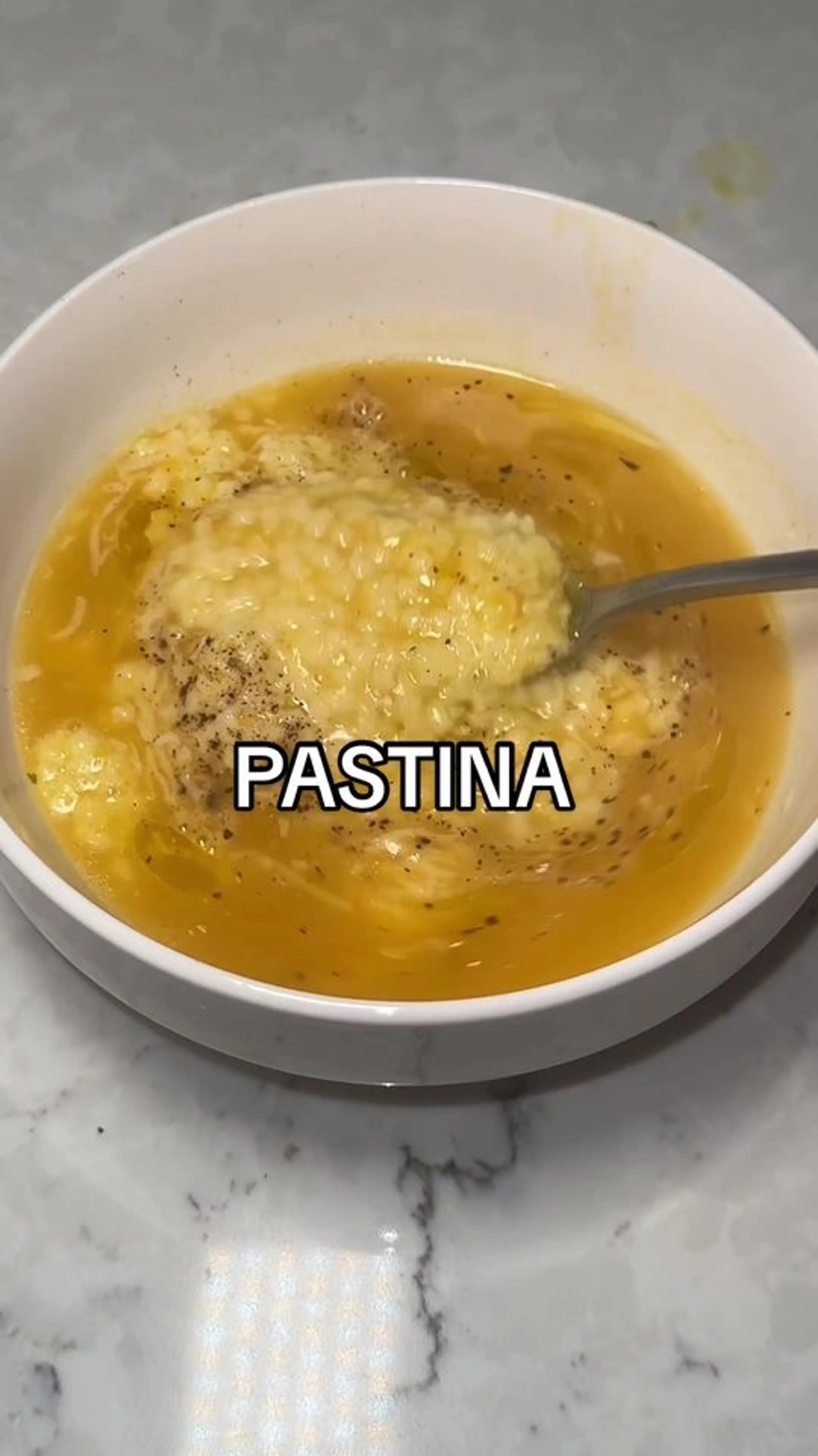 Pastina- I Love Making This Esp When Feeling Under the Weath