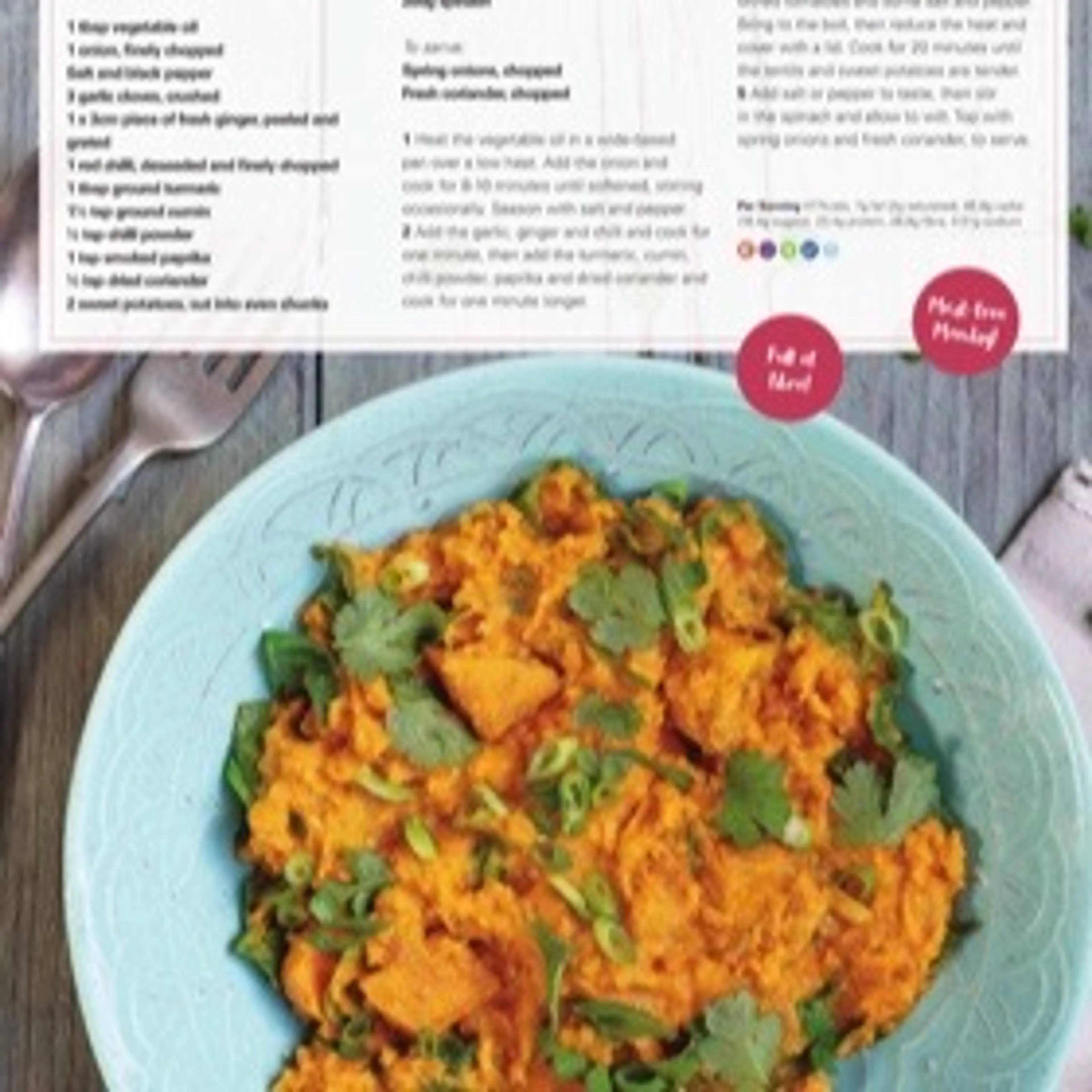 SWEET POTRTO AND LENTIL DHAL
