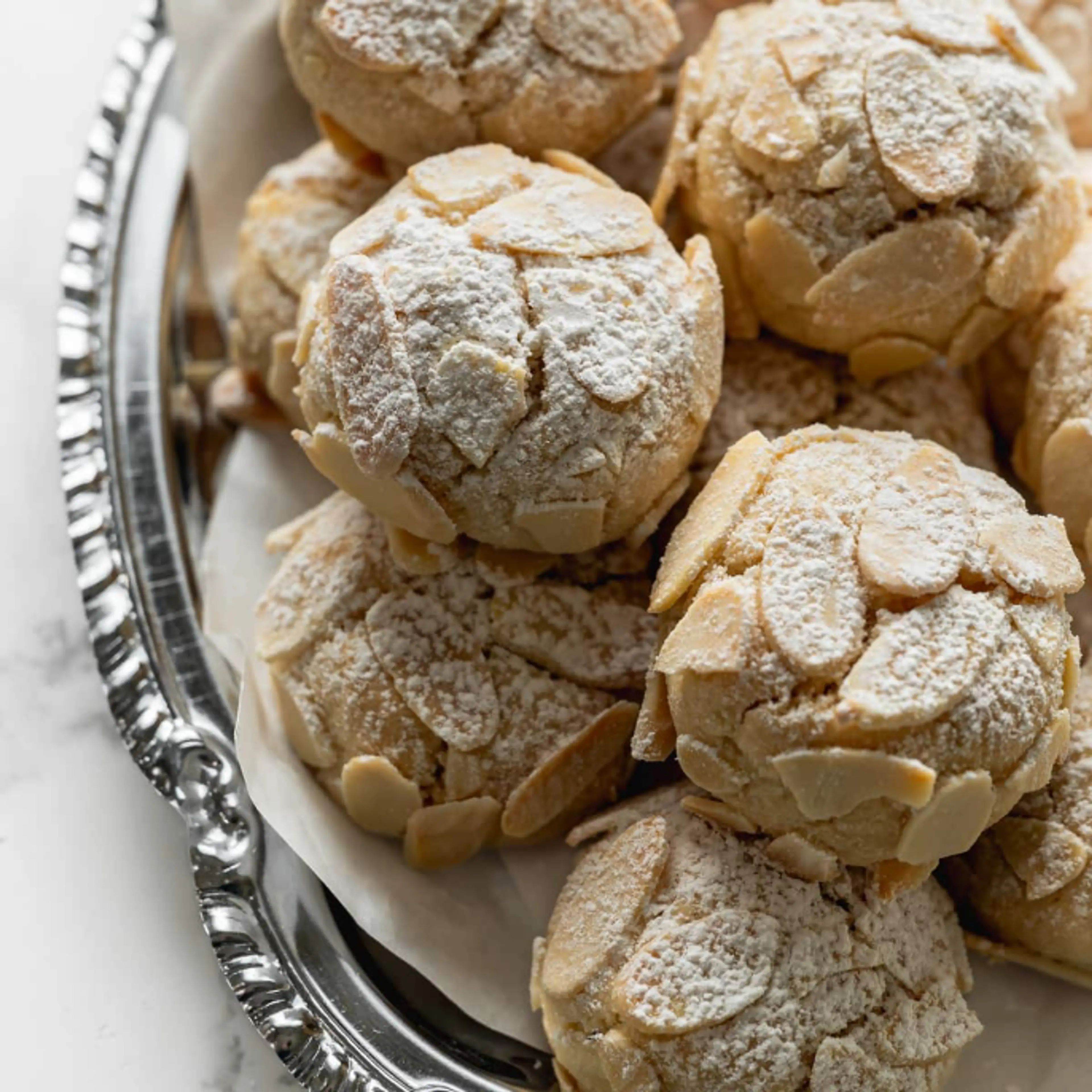 Soft and Chewy Italian Almond Cookie Recipe (Amaretti)