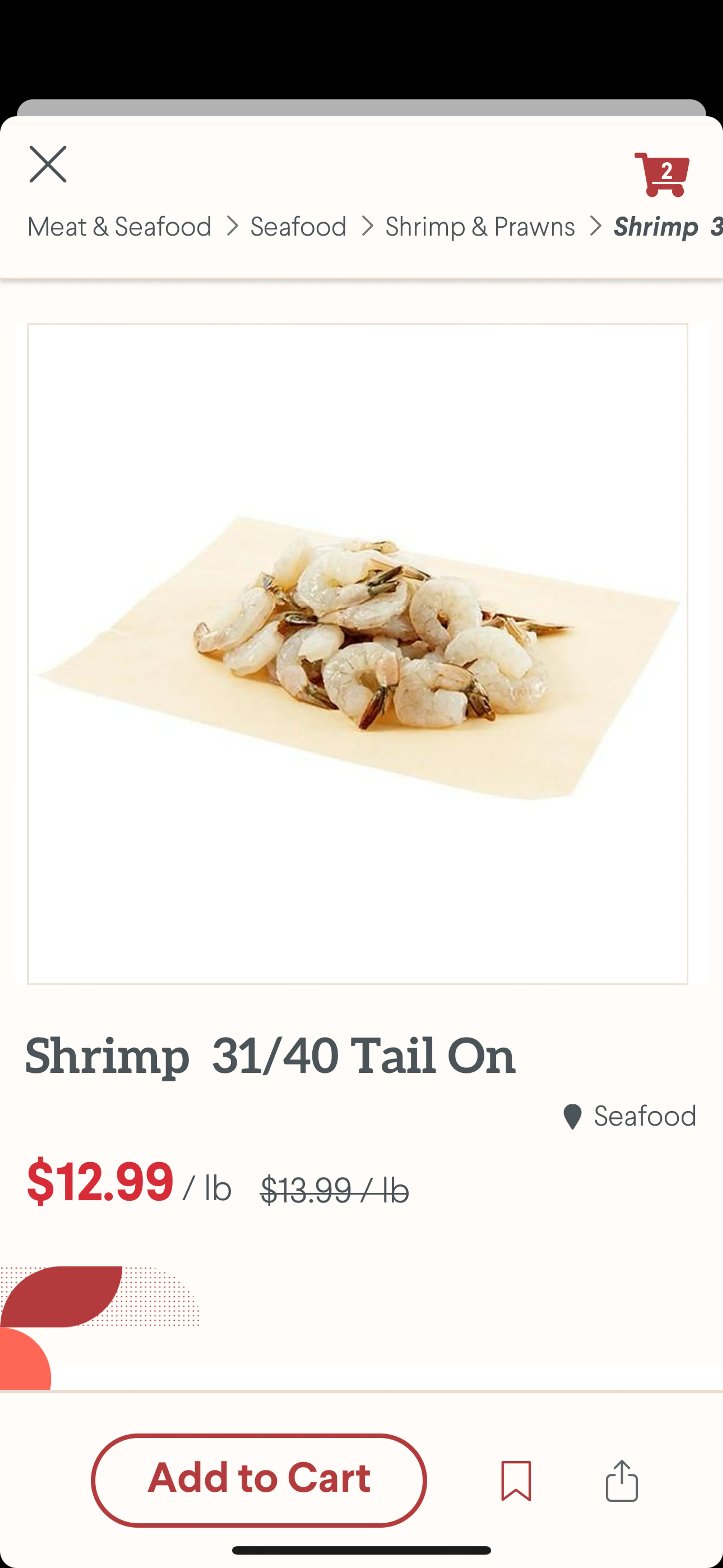 Shrimp Fettuccine Alfredo