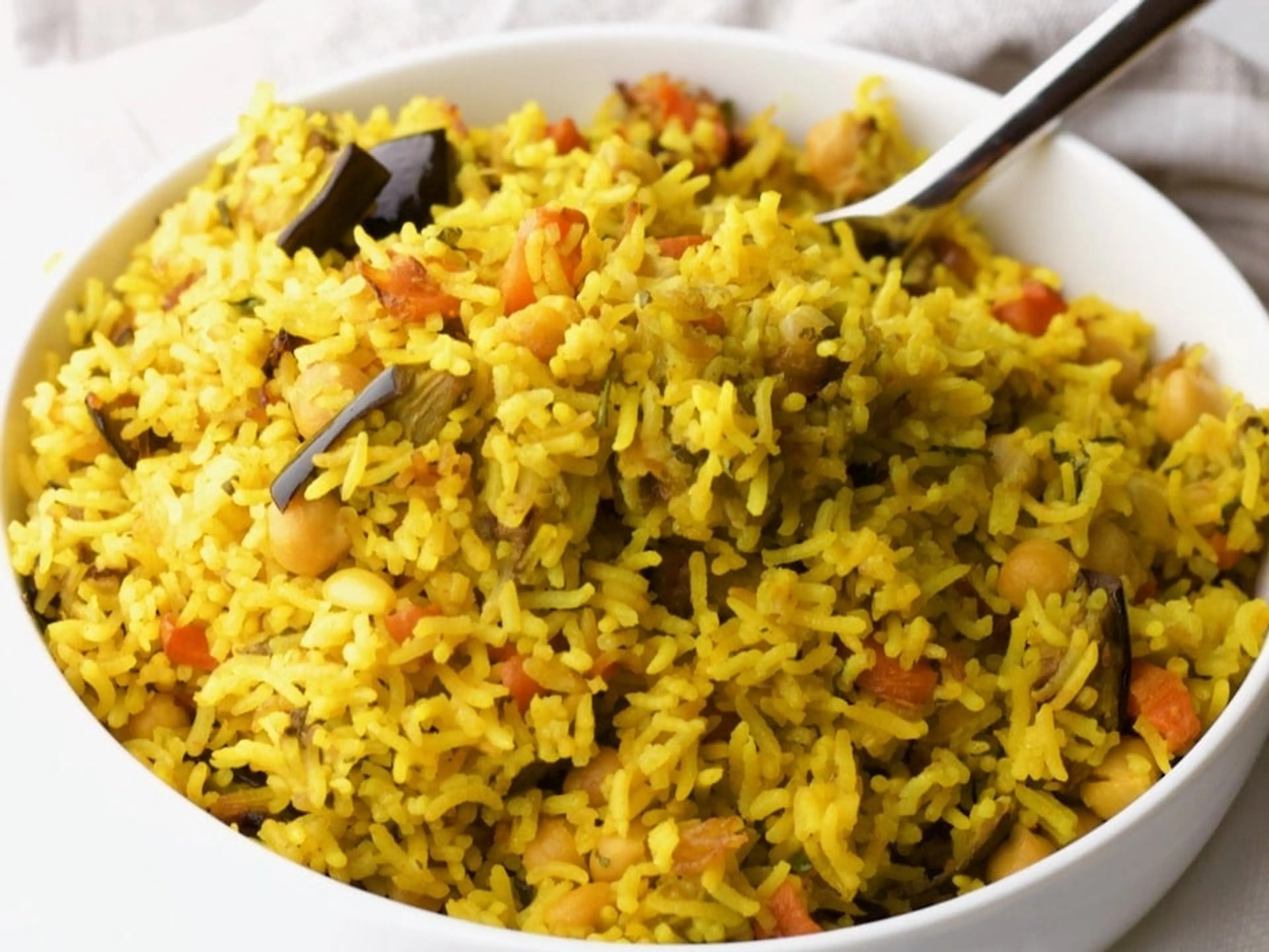 Middle Eastern Roasted Vegetable Rice
