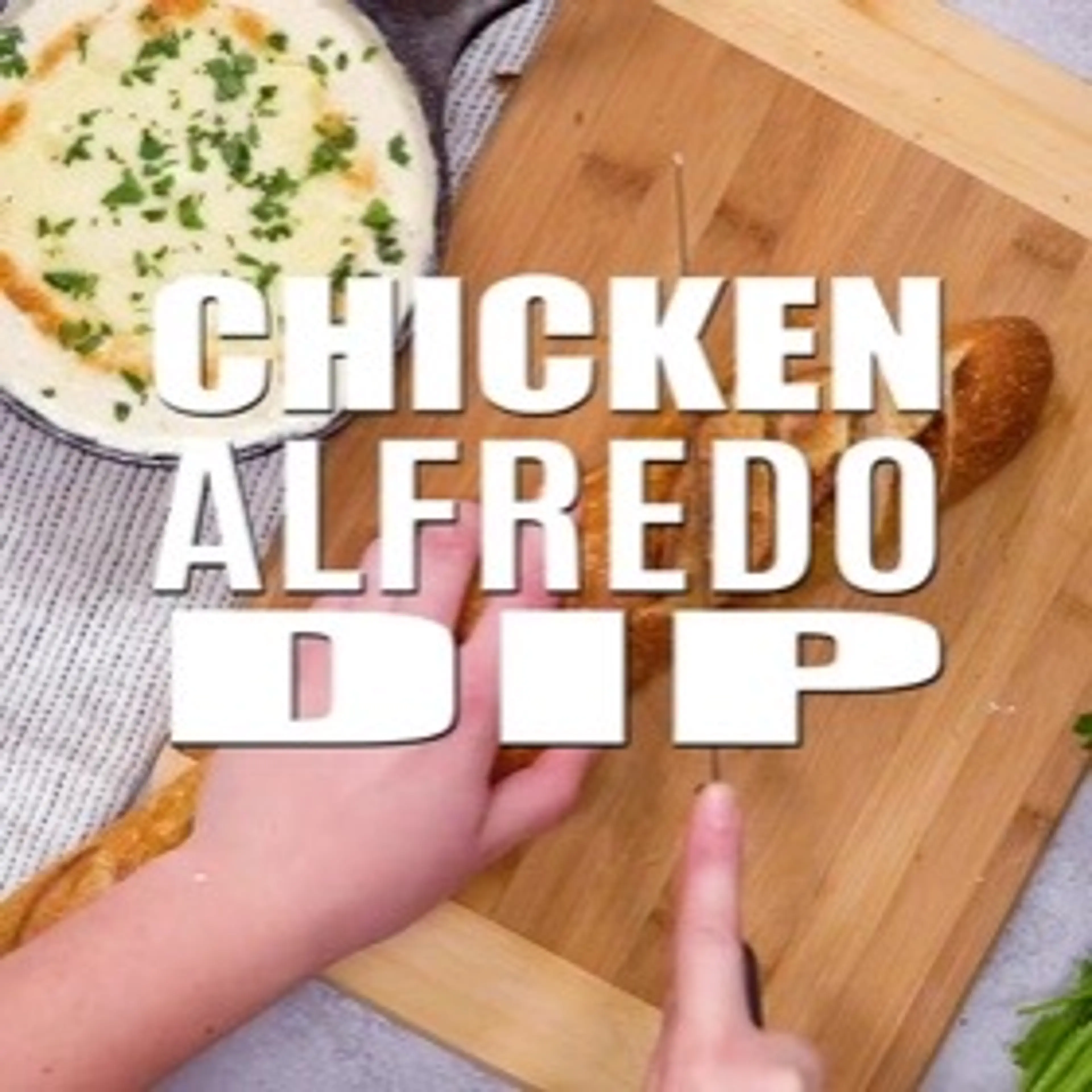 Chicken Alfredo Dip
