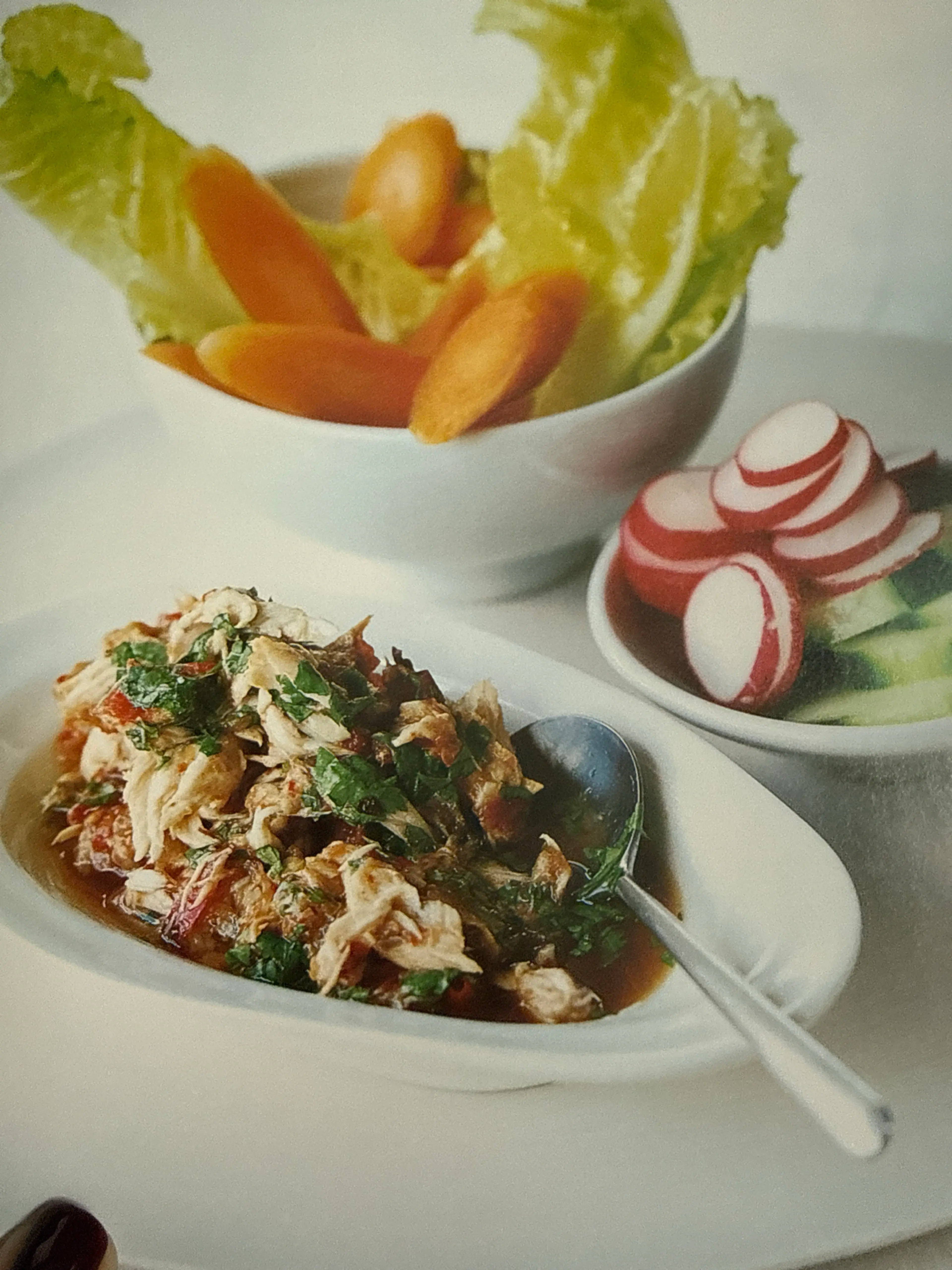 fish and spicy sauce