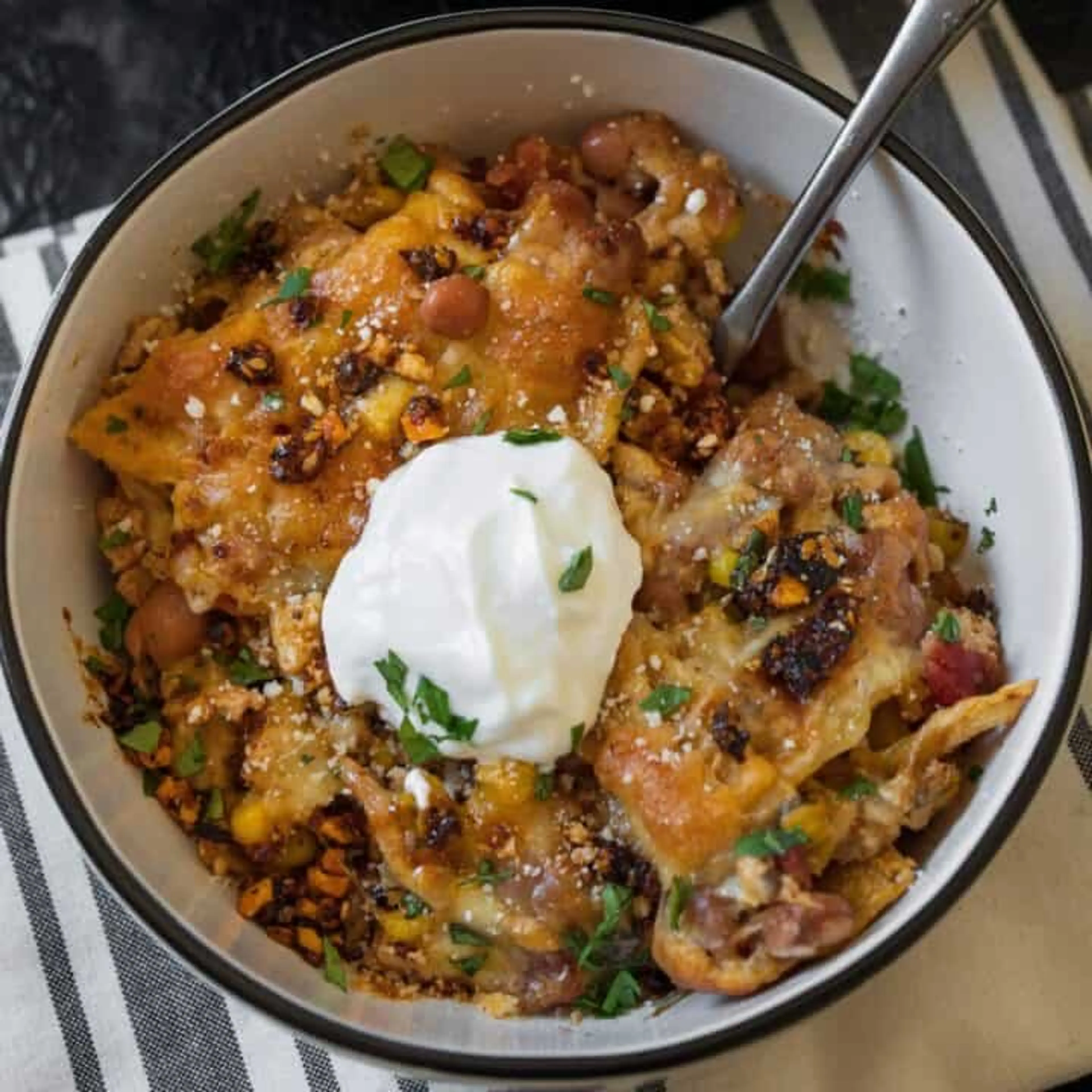 Ground Chicken Taco Casserole