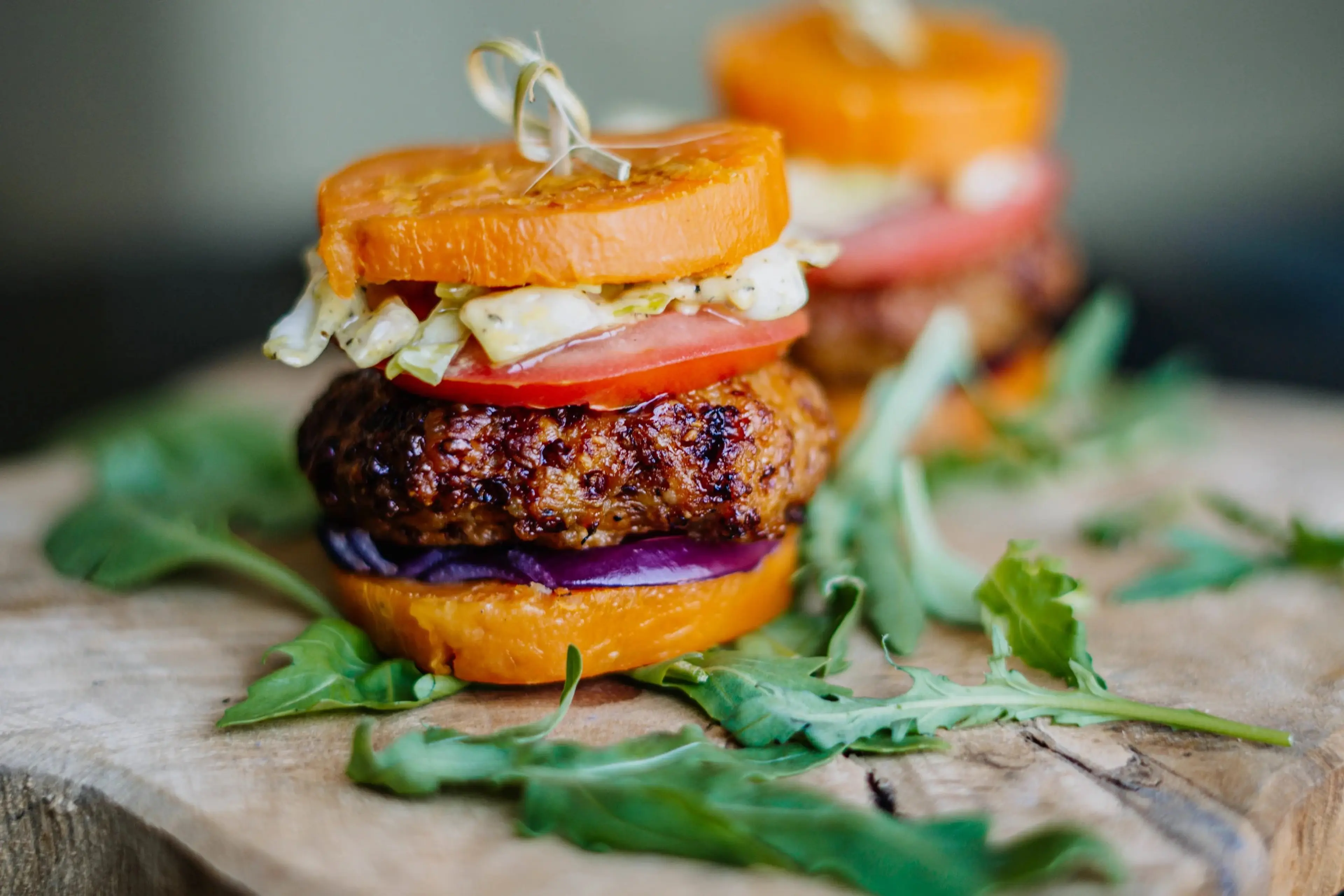 Sweet Potato Burgers