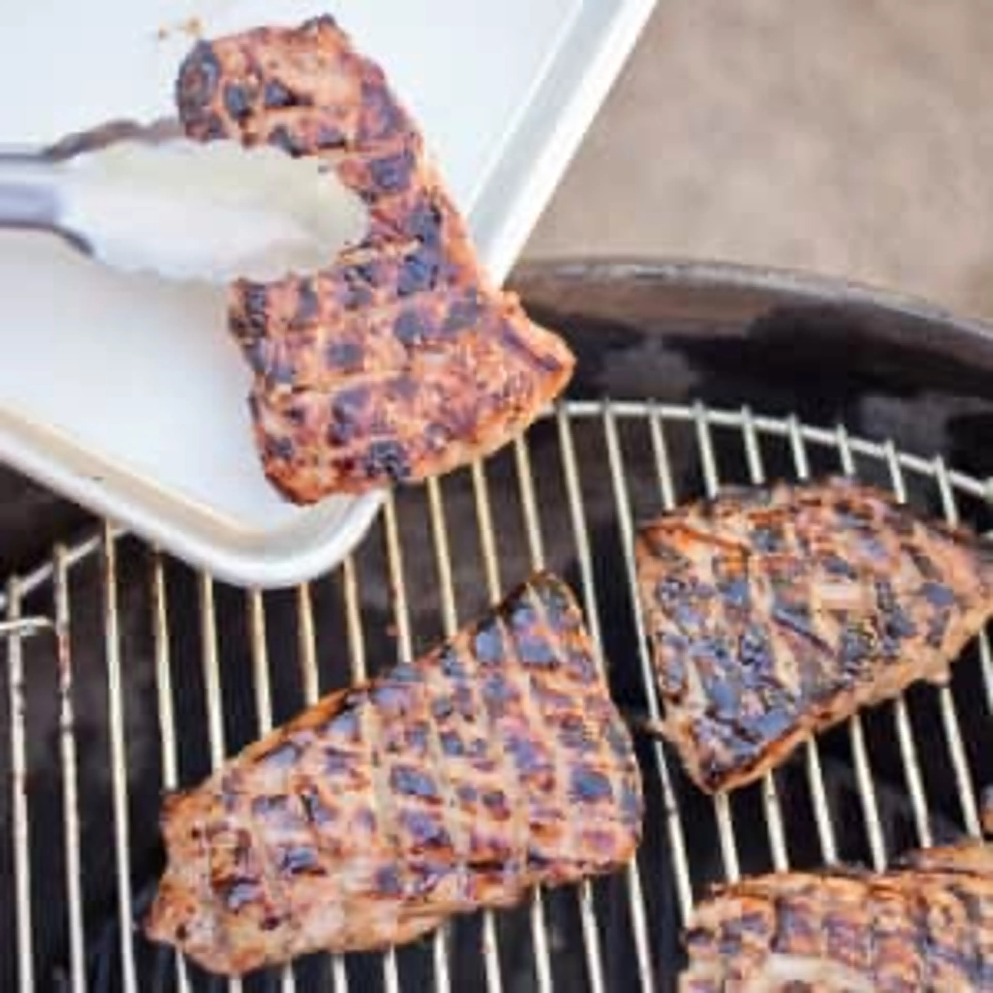 Garlic-Lime Grilled Pork Tenderloin Steaks