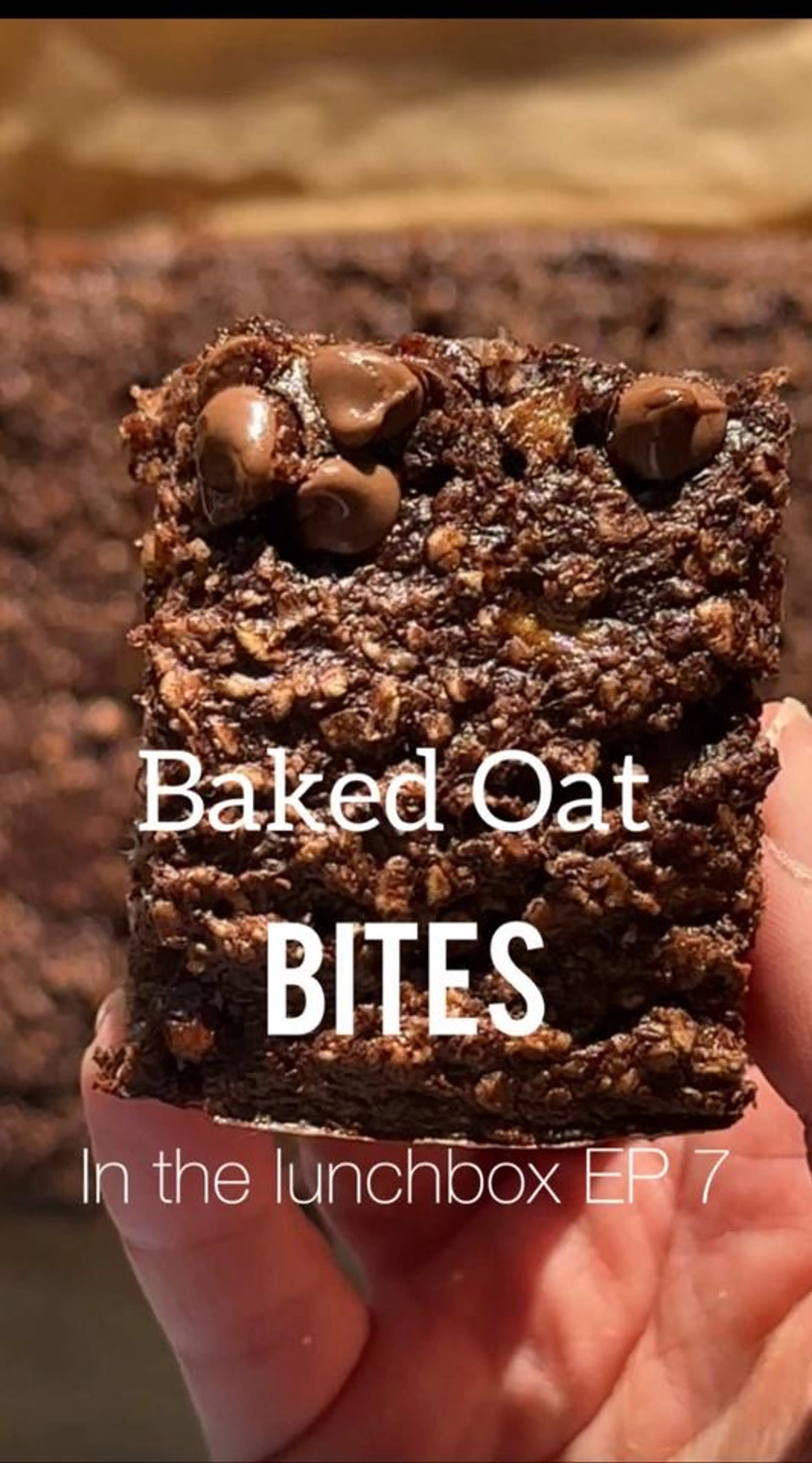 Baked Oat Bites