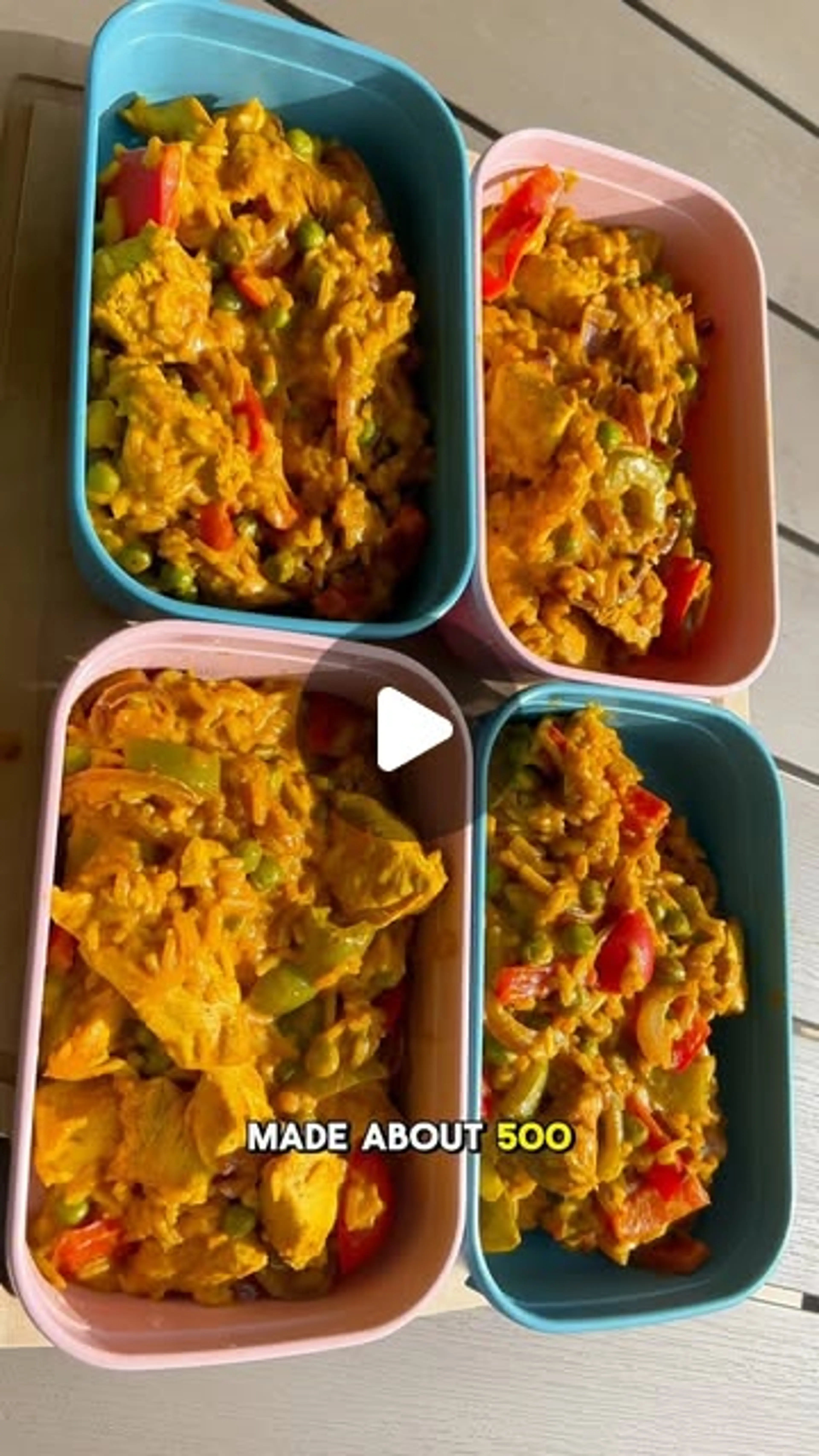 Chicken Curry Traybake
