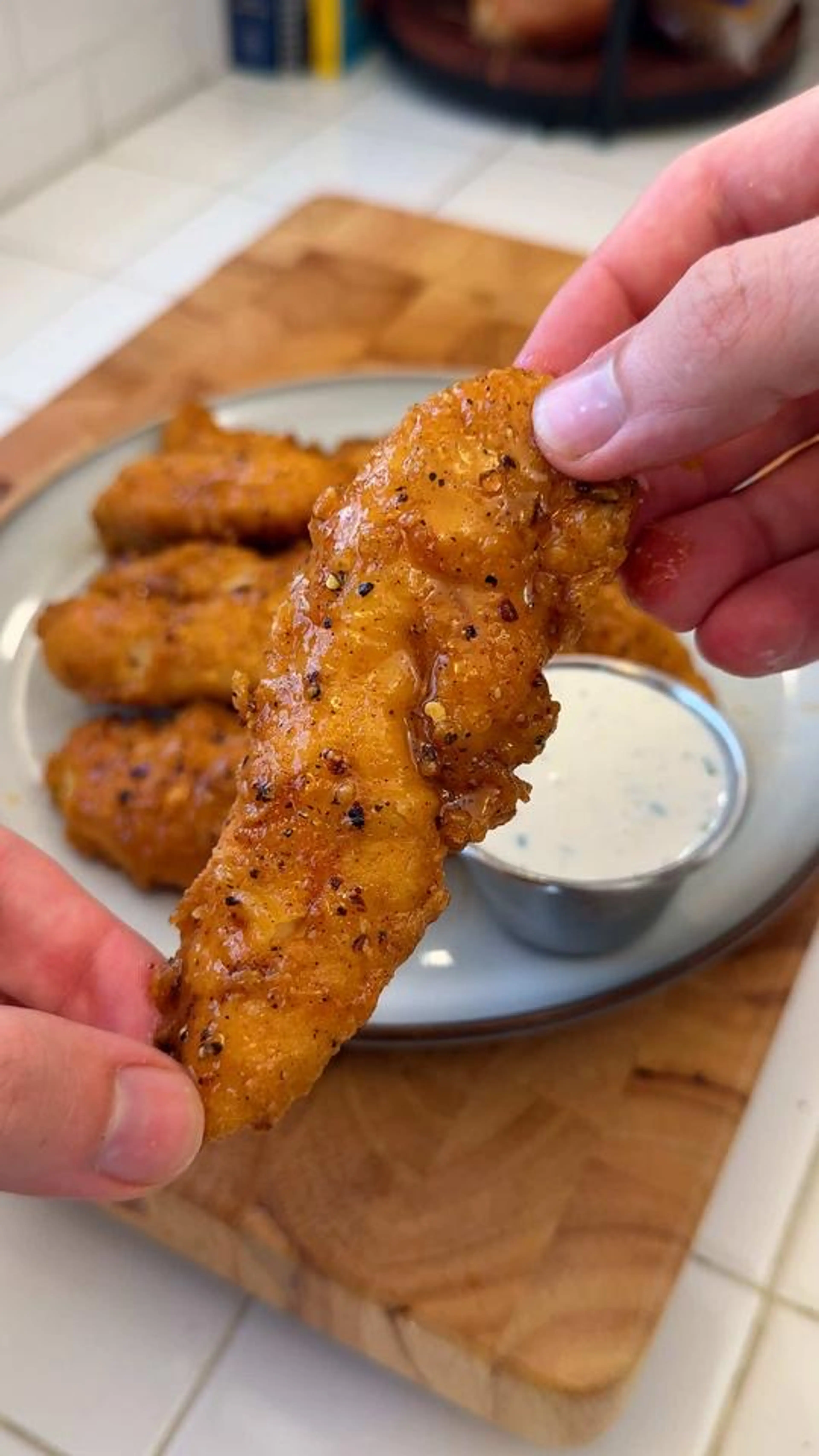Lemon Pepper Chicken Stripsssss