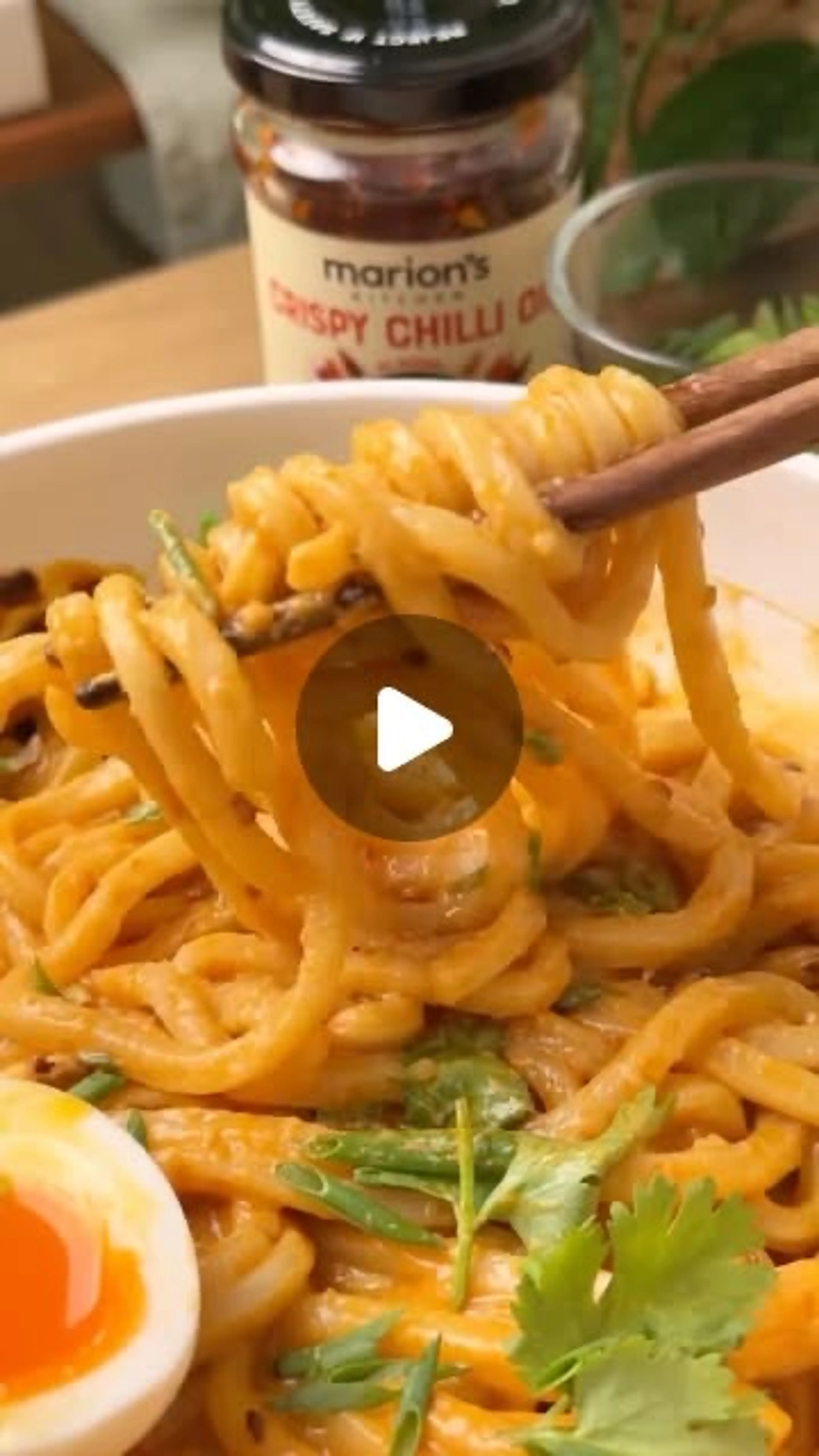 Peanut Chilli Crisp Noodles