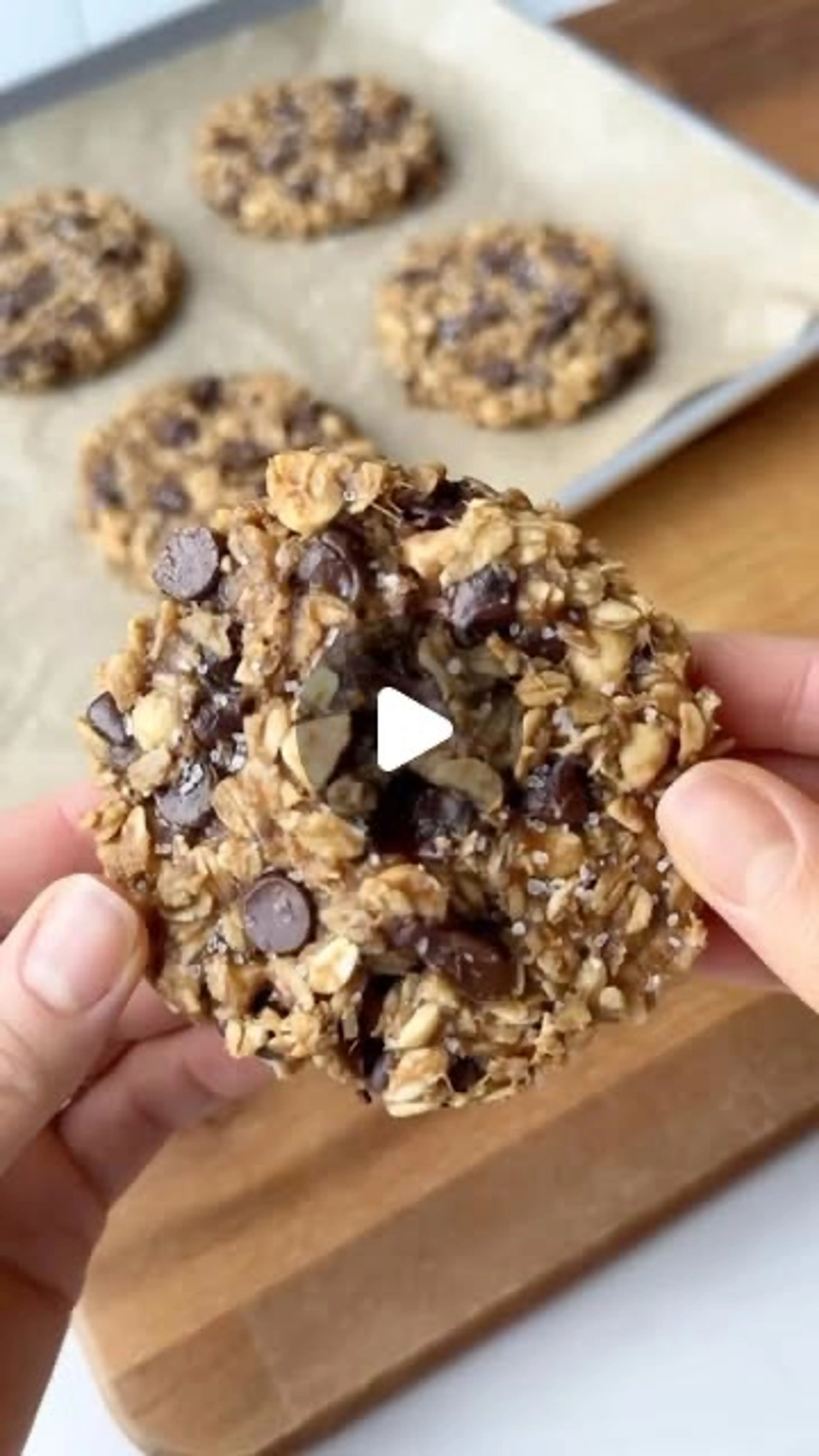 Refined Sugar-free Snickers Oat Cookies