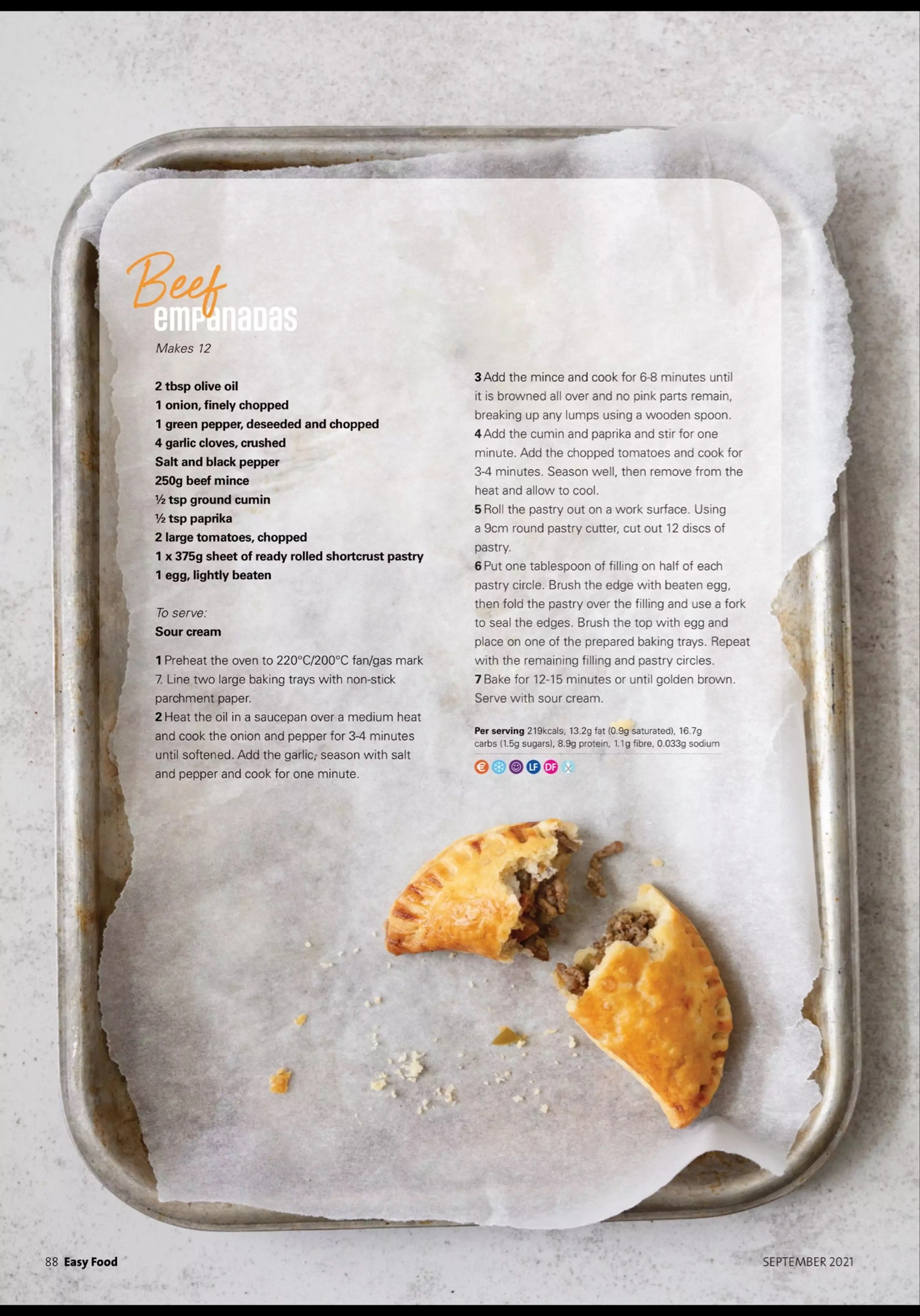 Beef Empinadas