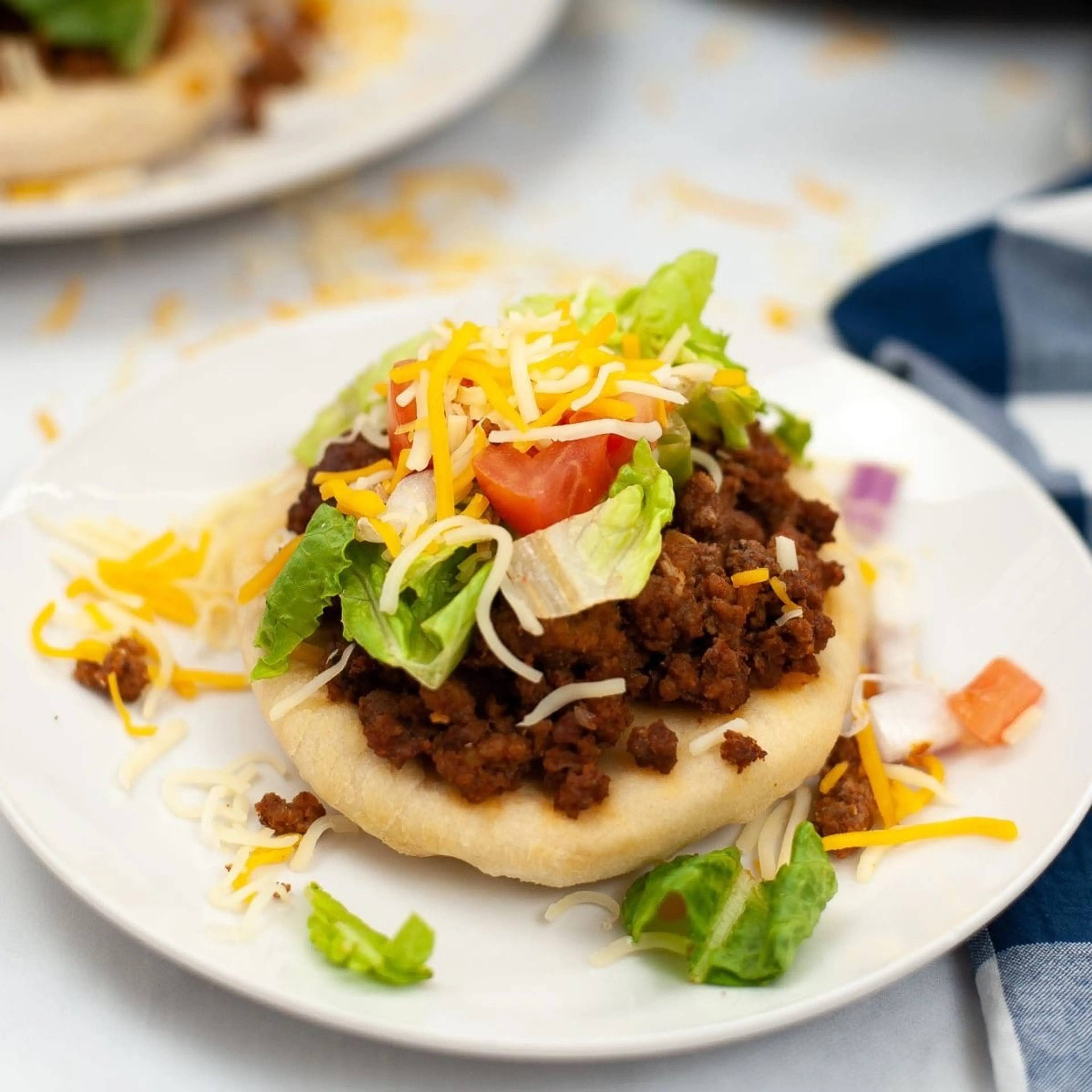 Air Fryer Indian Fry Bread Tacos