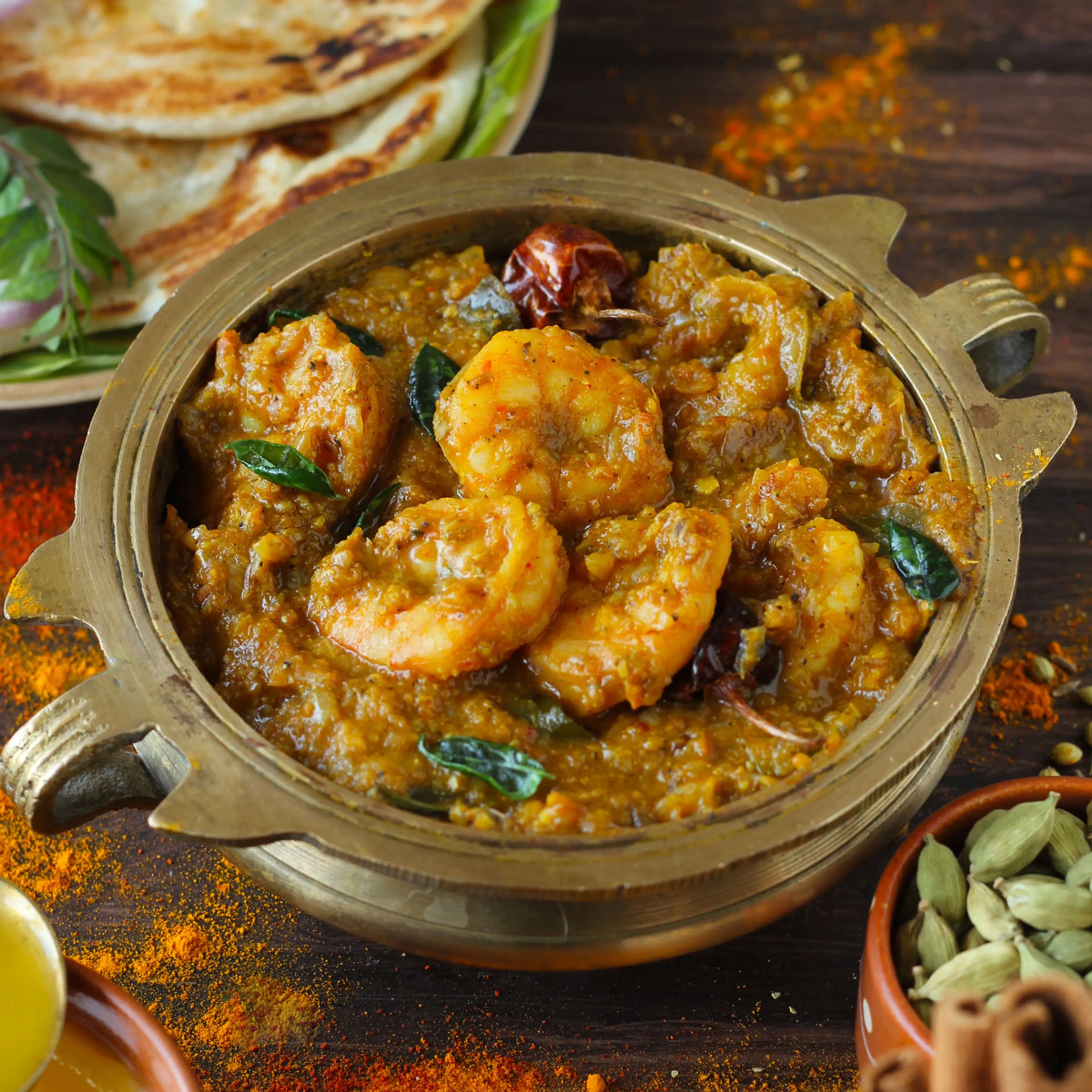 Chettinad Prawn Masala Recipe