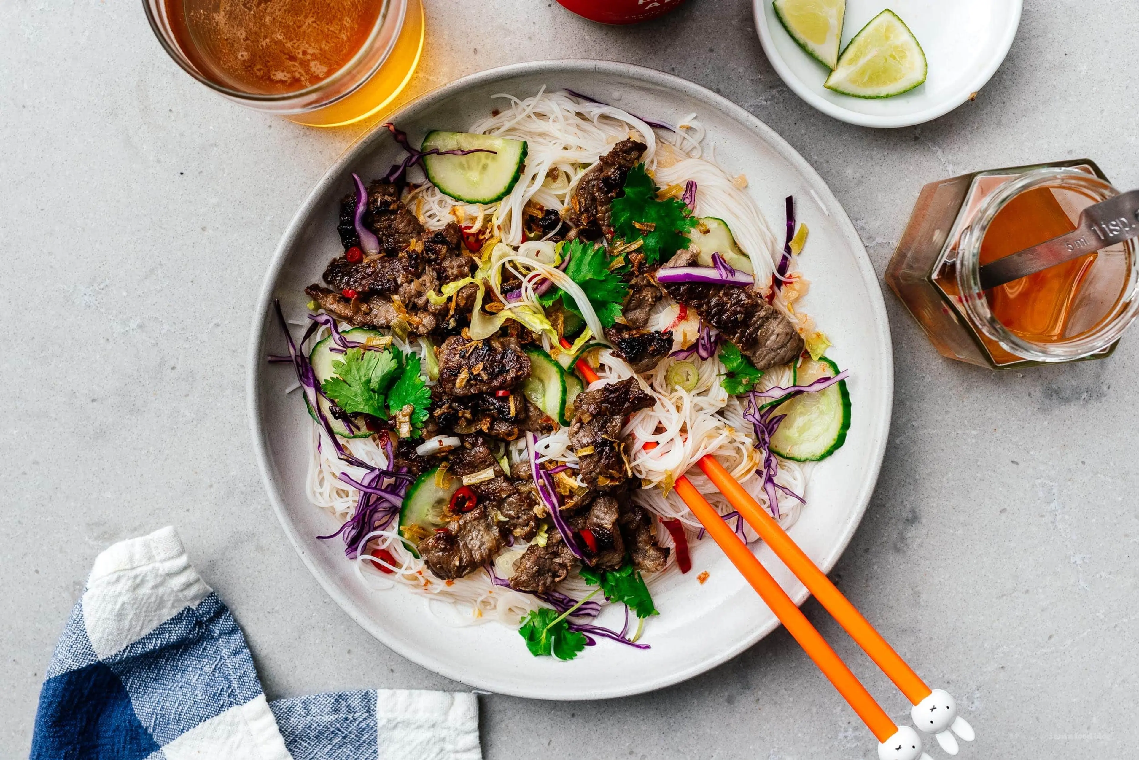 The Best Bún Bò Xả Ớt - Vietnamese Lemongrass Beef Recipe