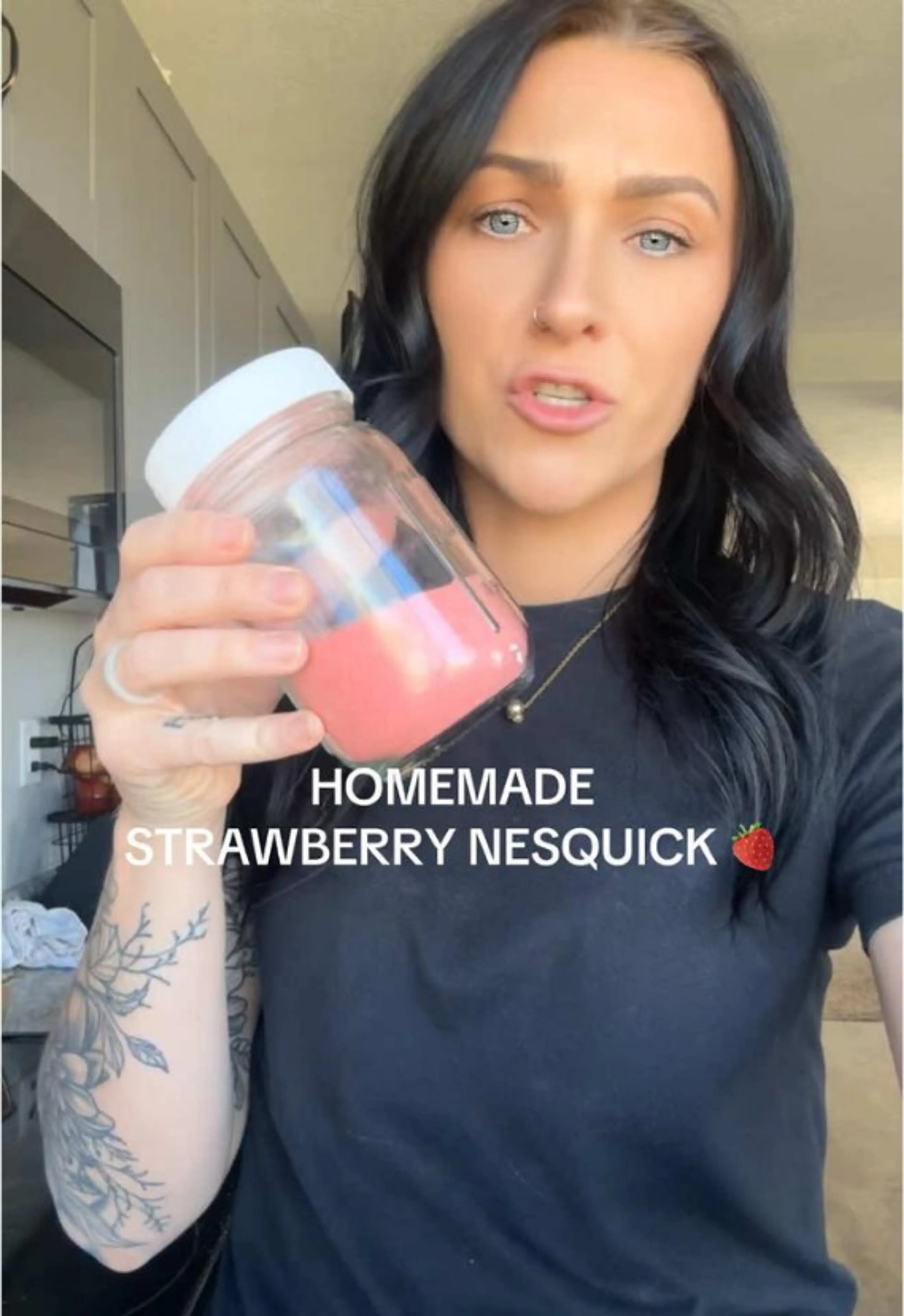 HOMEMADE STRAWBERRY NESQUICK