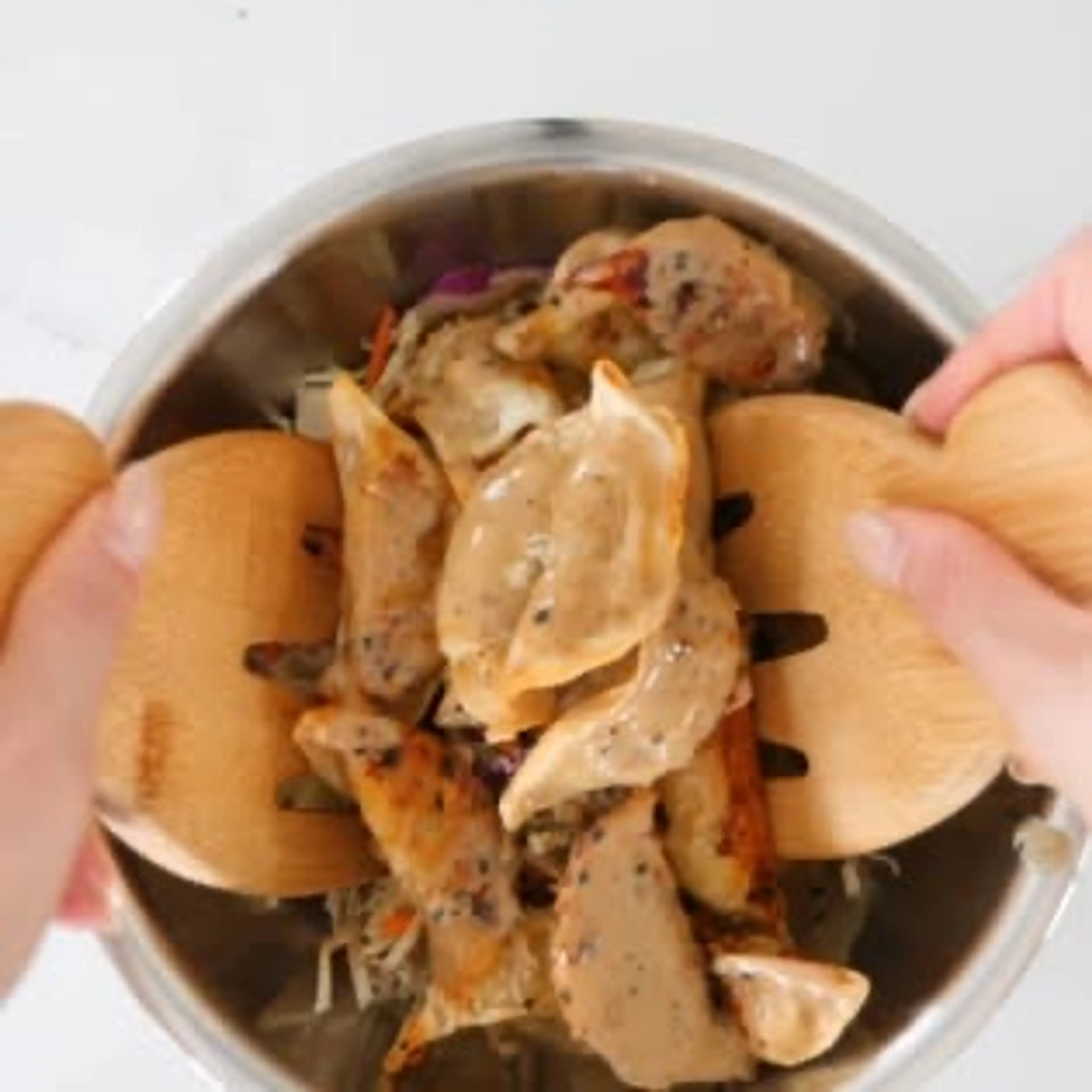 Trader Joe’s Chicken Gyoza Salad