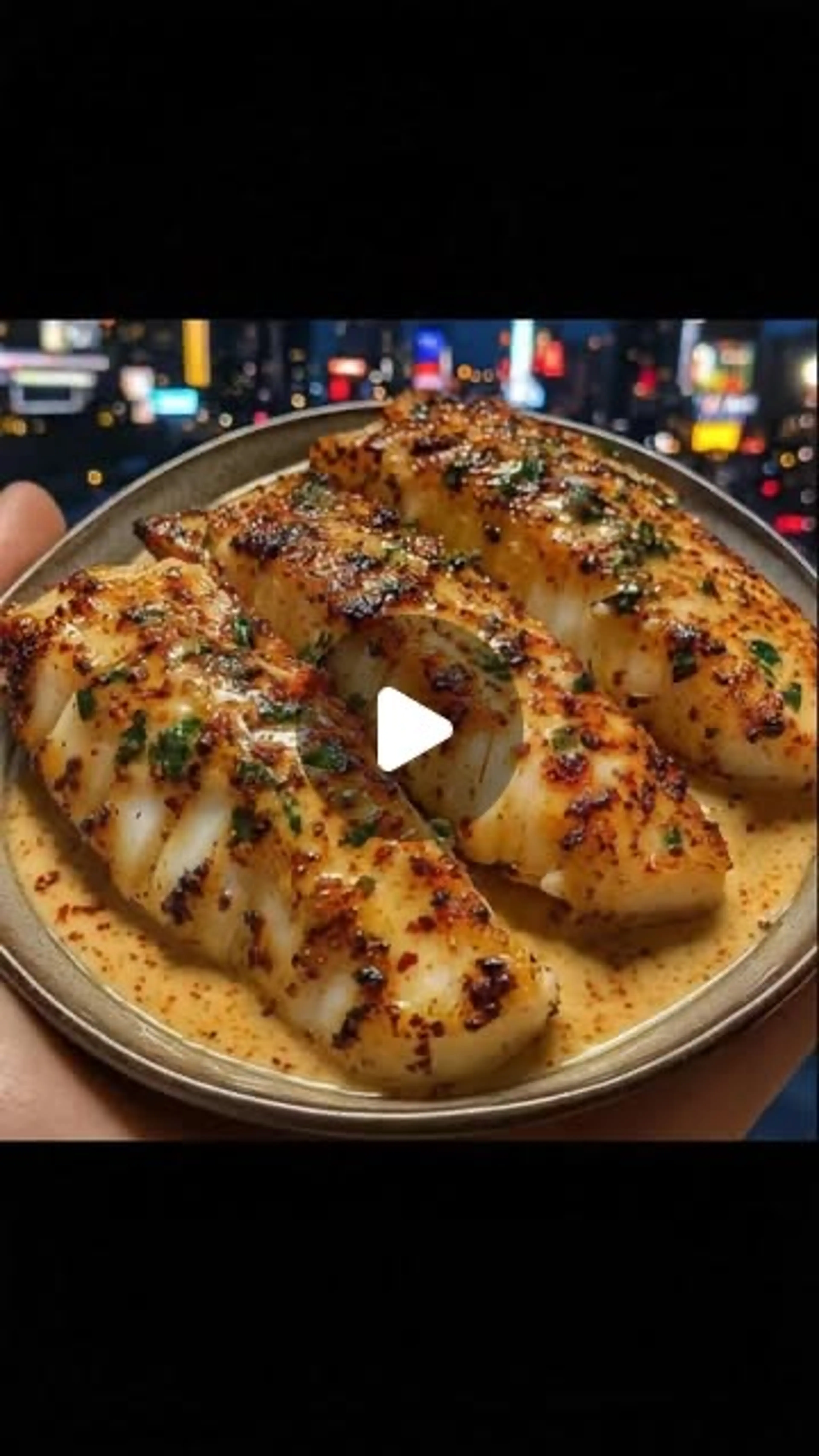 Garlic Butter Cod Strips with Sweet Chili Lime Sauce